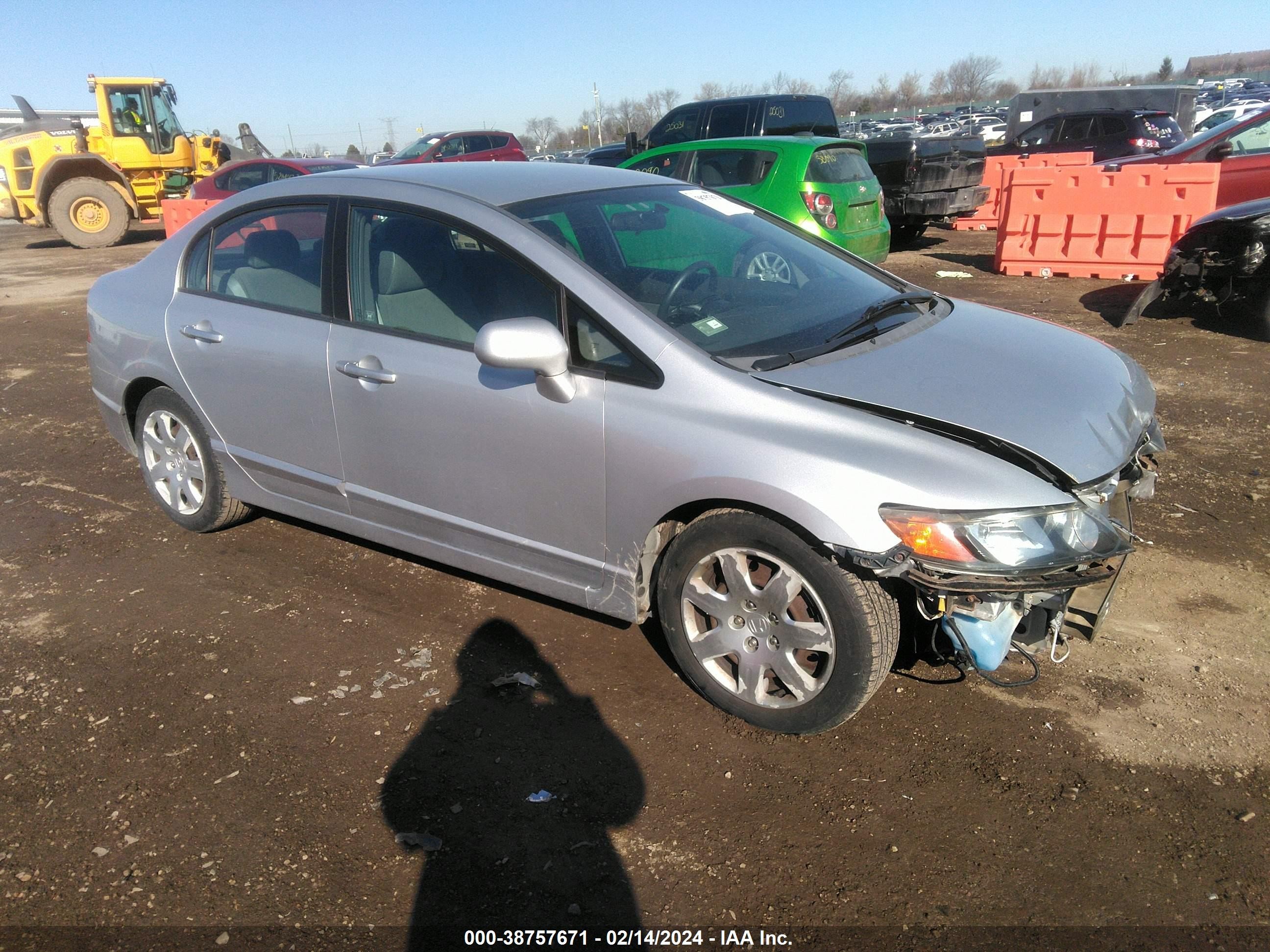 HONDA CIVIC 2007 1hgfa16597l108109