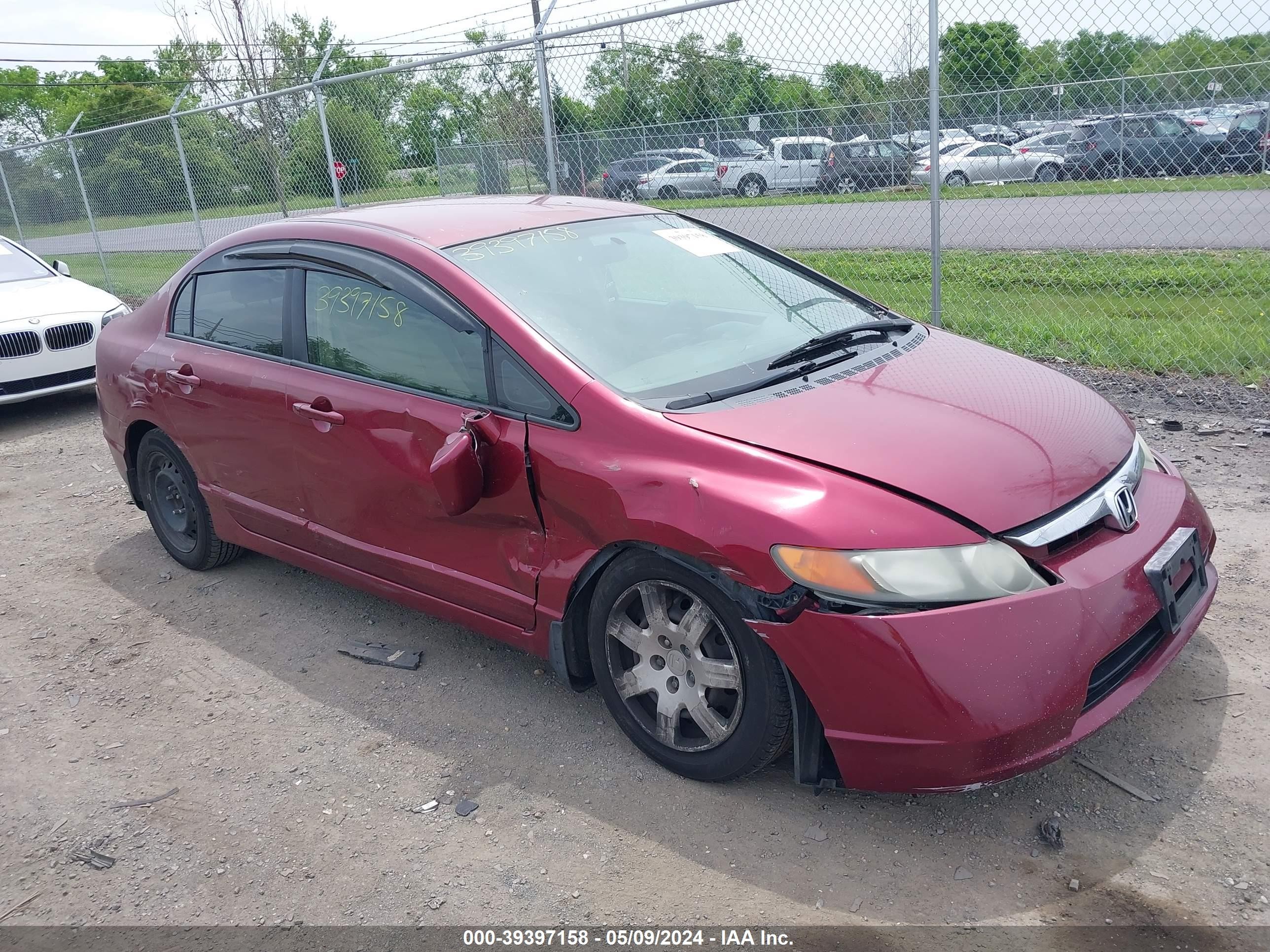 HONDA CIVIC 2007 1hgfa16597l124343