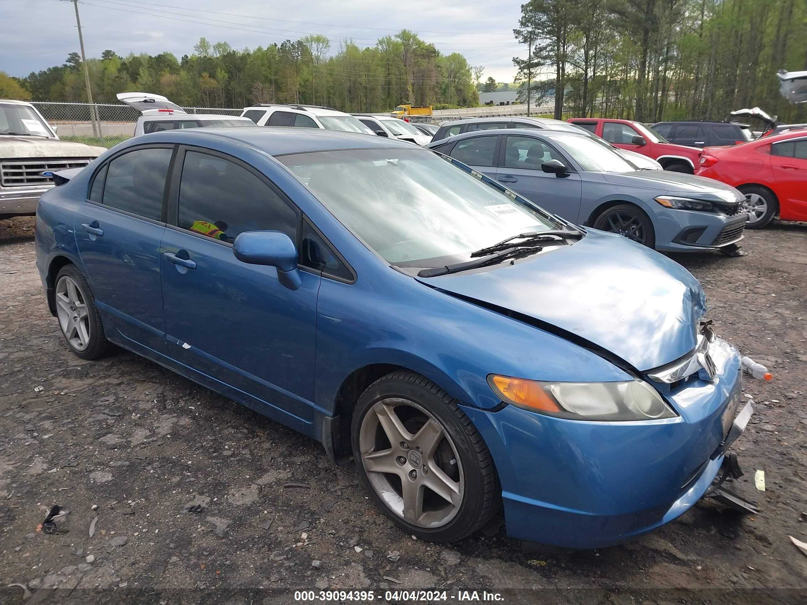 HONDA CIVIC 2007 1hgfa16597l142955