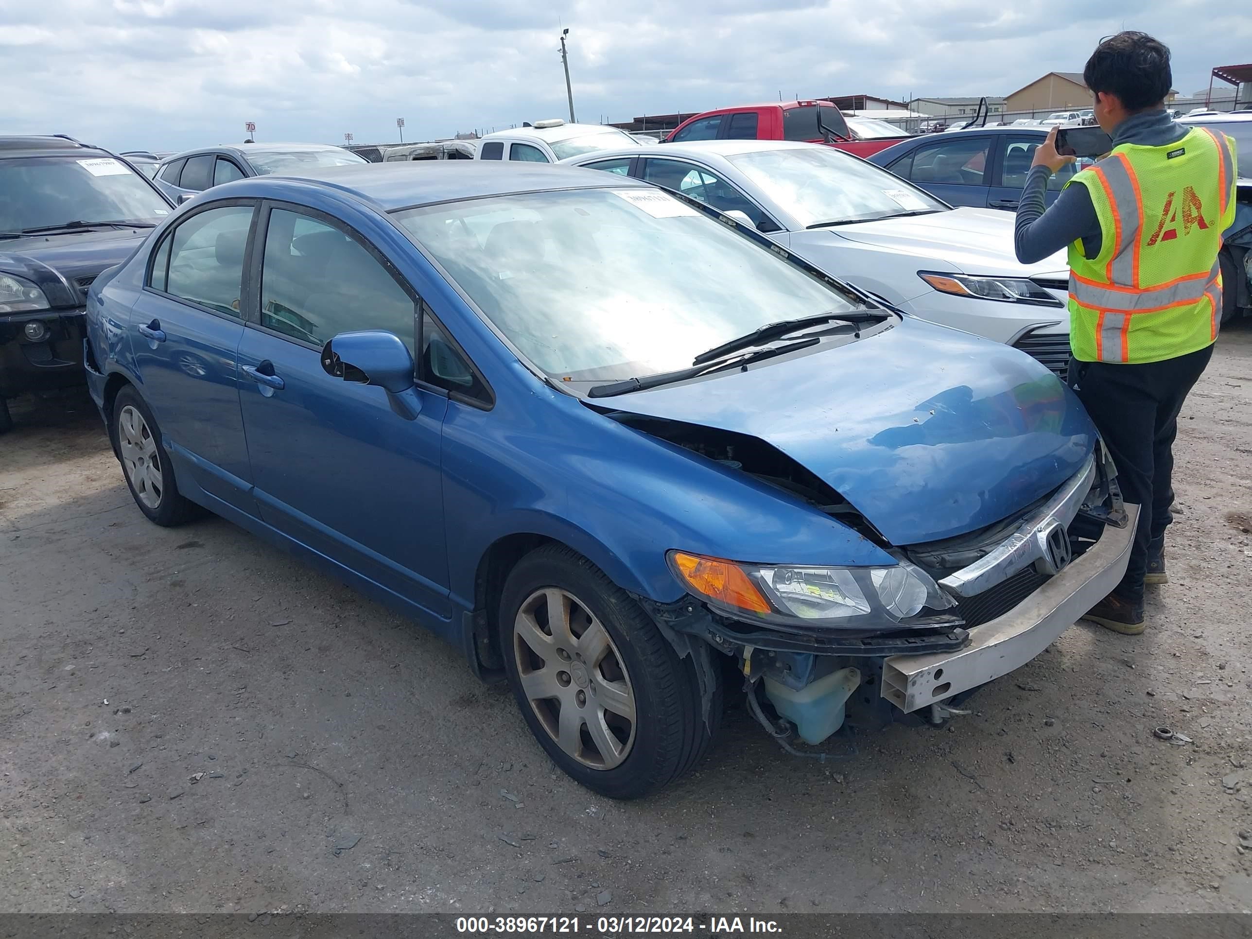 HONDA CIVIC 2008 1hgfa16598l114428