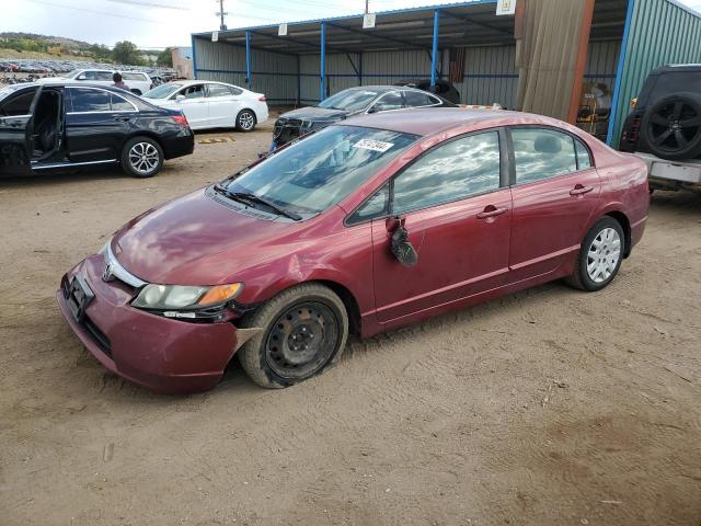 HONDA CIVIC LX 2008 1hgfa16598l117507