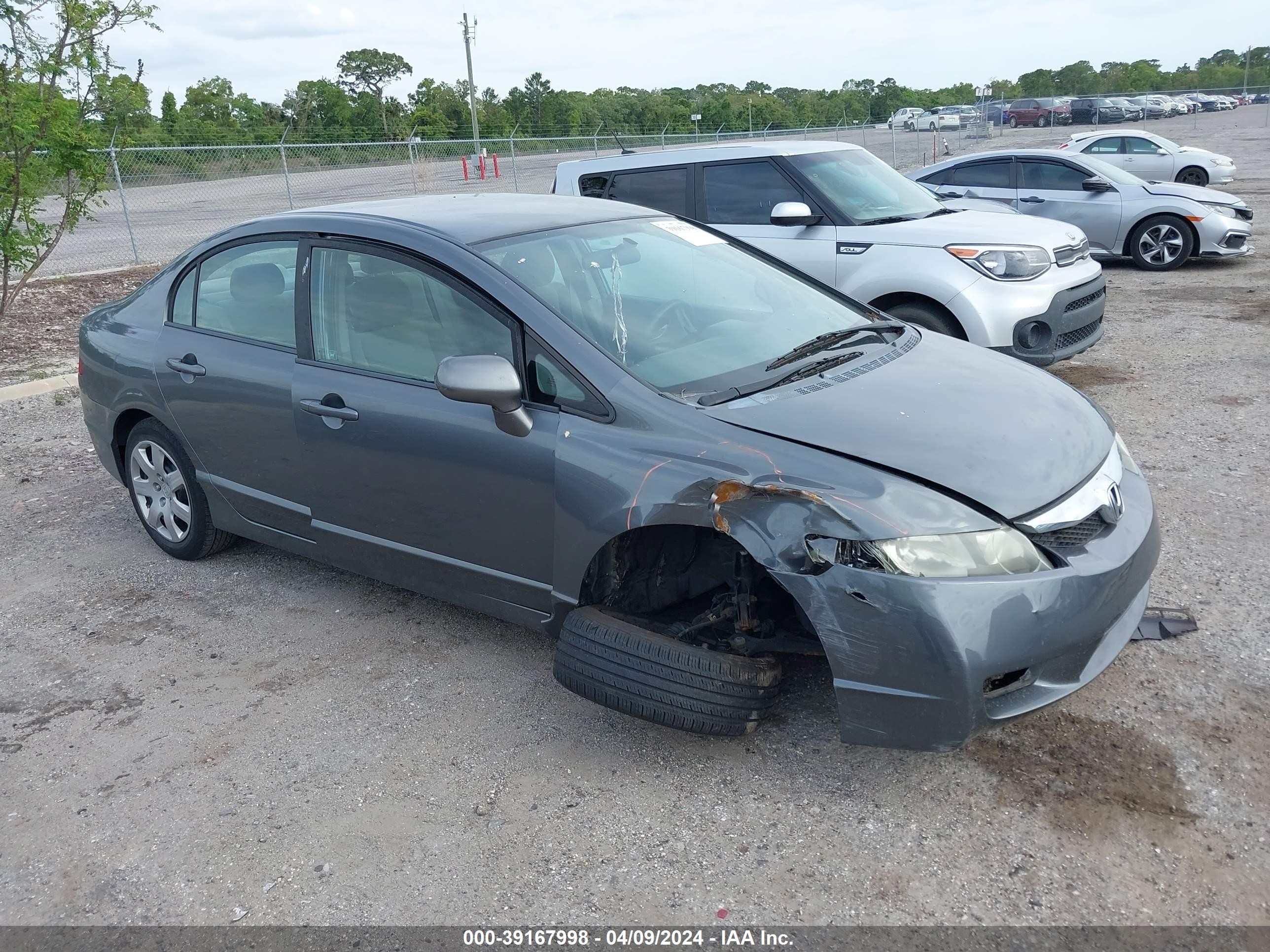 HONDA CIVIC 2009 1hgfa16599l029932