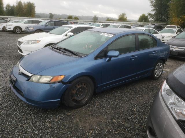 HONDA CIVIC LX 2006 1hgfa165x6l076608