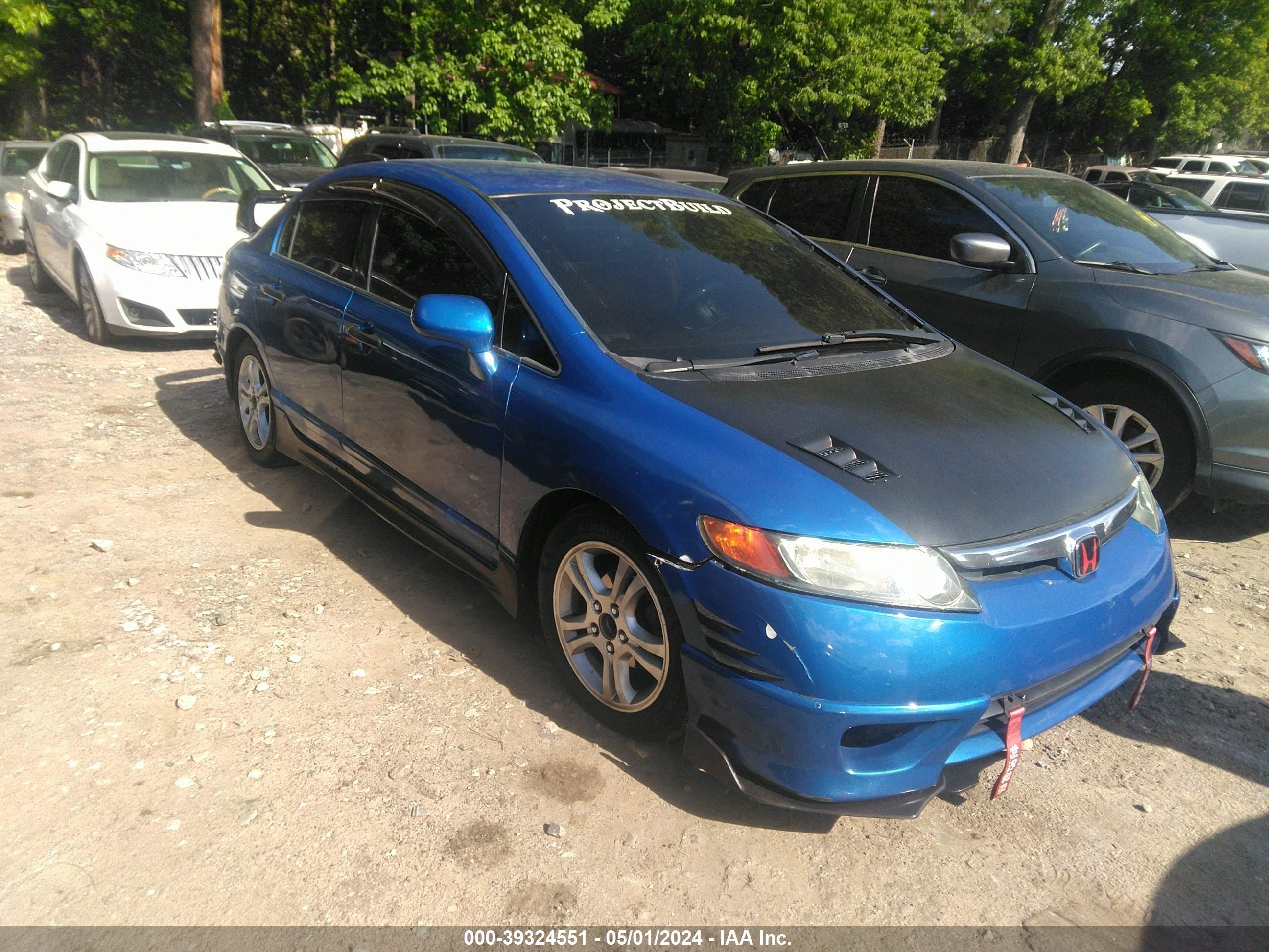 HONDA CIVIC 2006 1hgfa165x6l125029