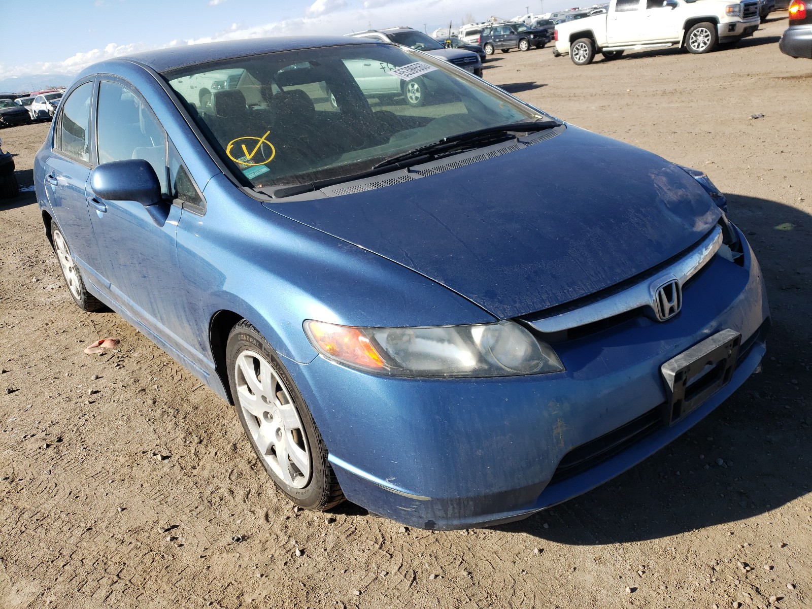 HONDA CIVIC LX 2006 1hgfa165x6l126715