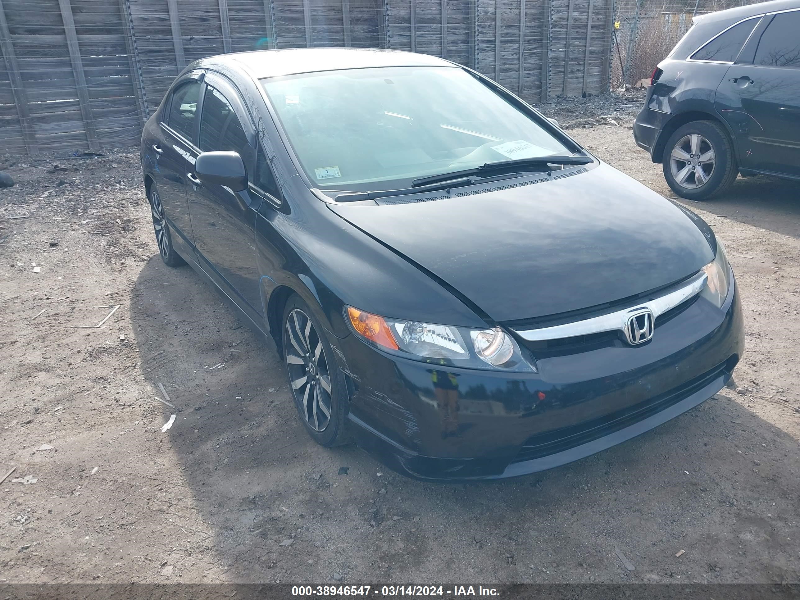 HONDA CIVIC 2007 1hgfa165x7l002719