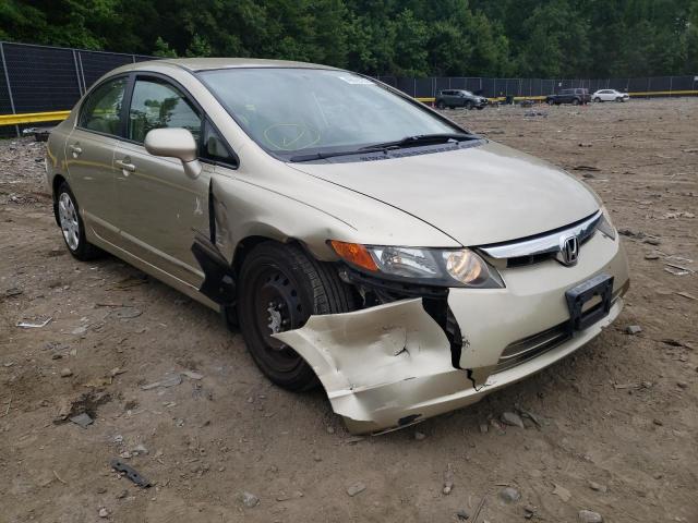 HONDA CIVIC LX 2007 1hgfa165x7l024154