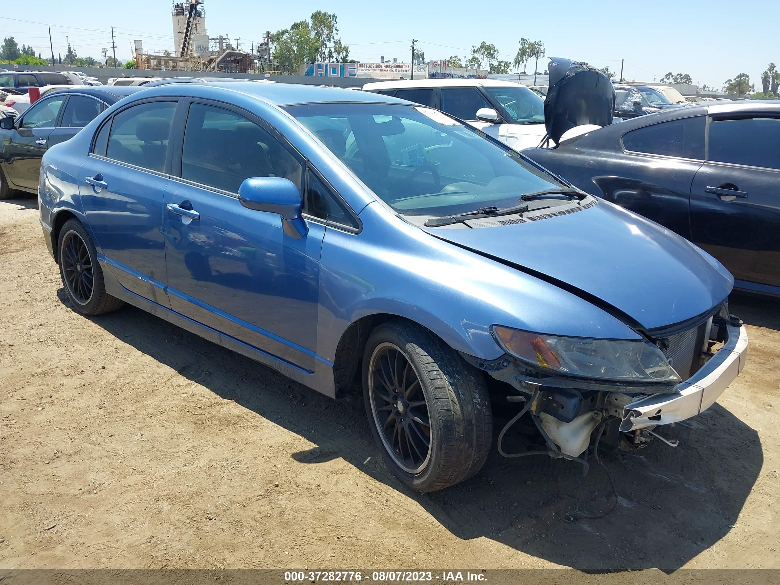 HONDA CIVIC 2007 1hgfa165x7l093300