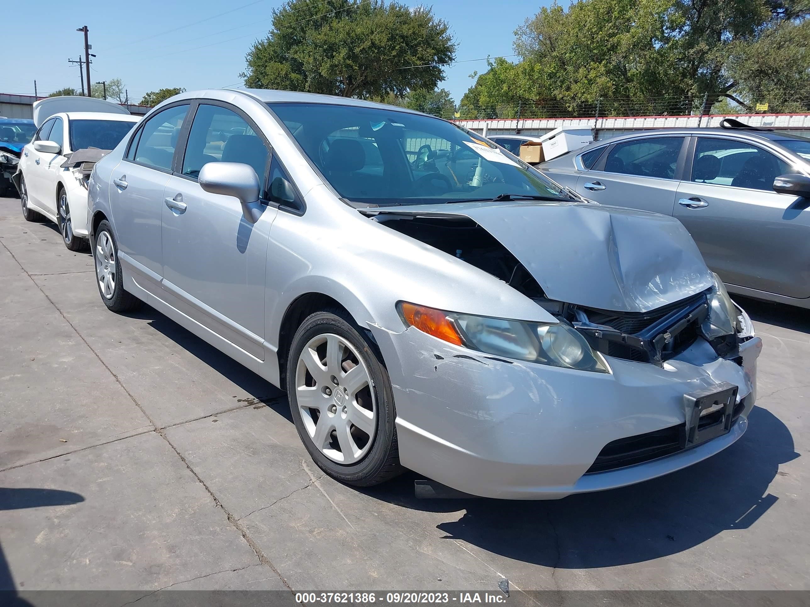 HONDA CIVIC 2008 1hgfa165x8l043059