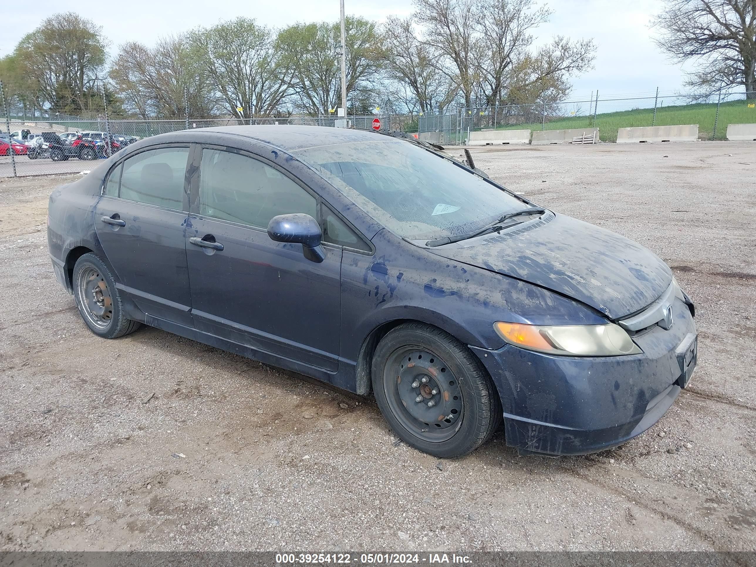 HONDA CIVIC 2008 1hgfa165x8l048987