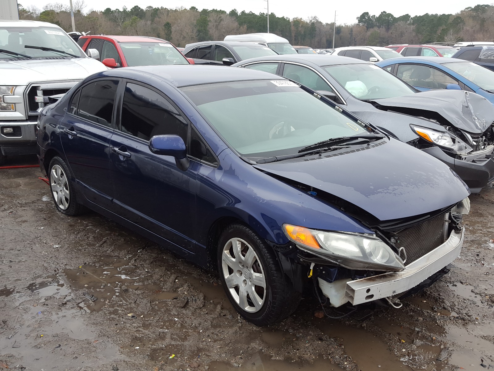 HONDA CIVIC LX 2008 1hgfa165x8l072965