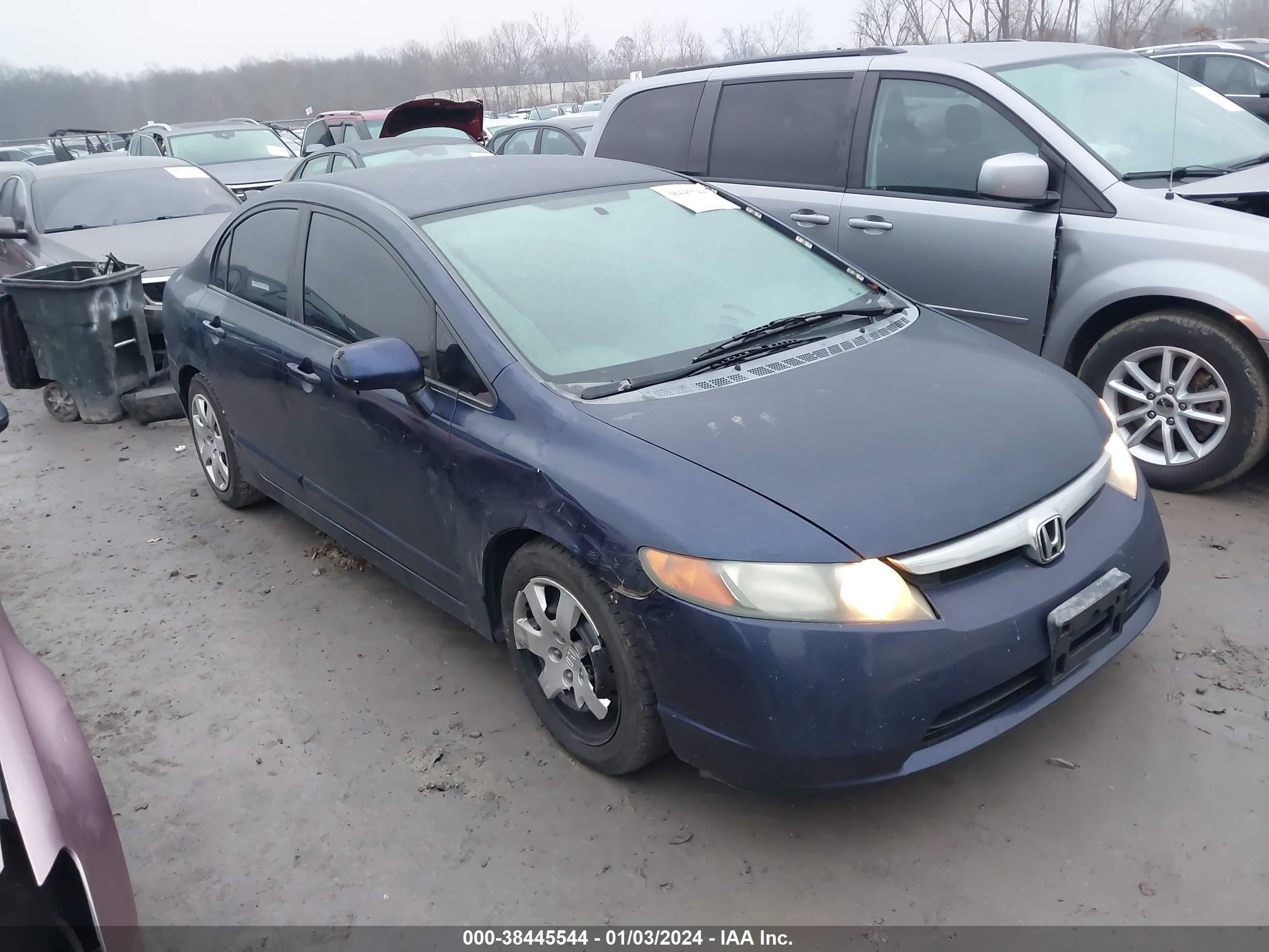 HONDA CIVIC 2008 1hgfa165x8l084307