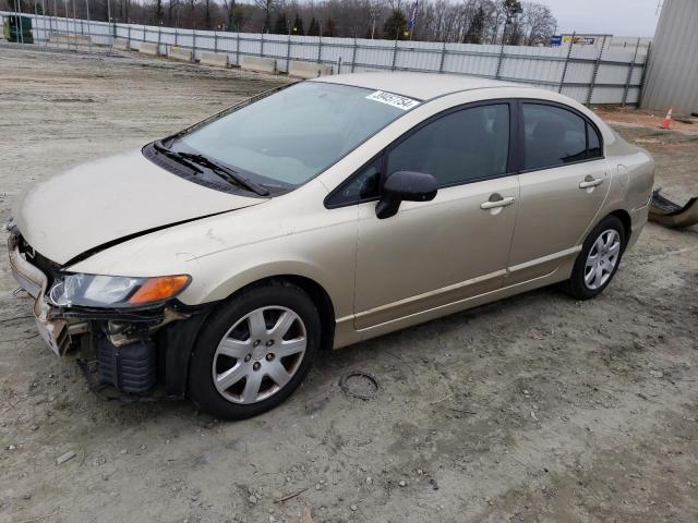 HONDA CIVIC 2008 1hgfa165x8l104605