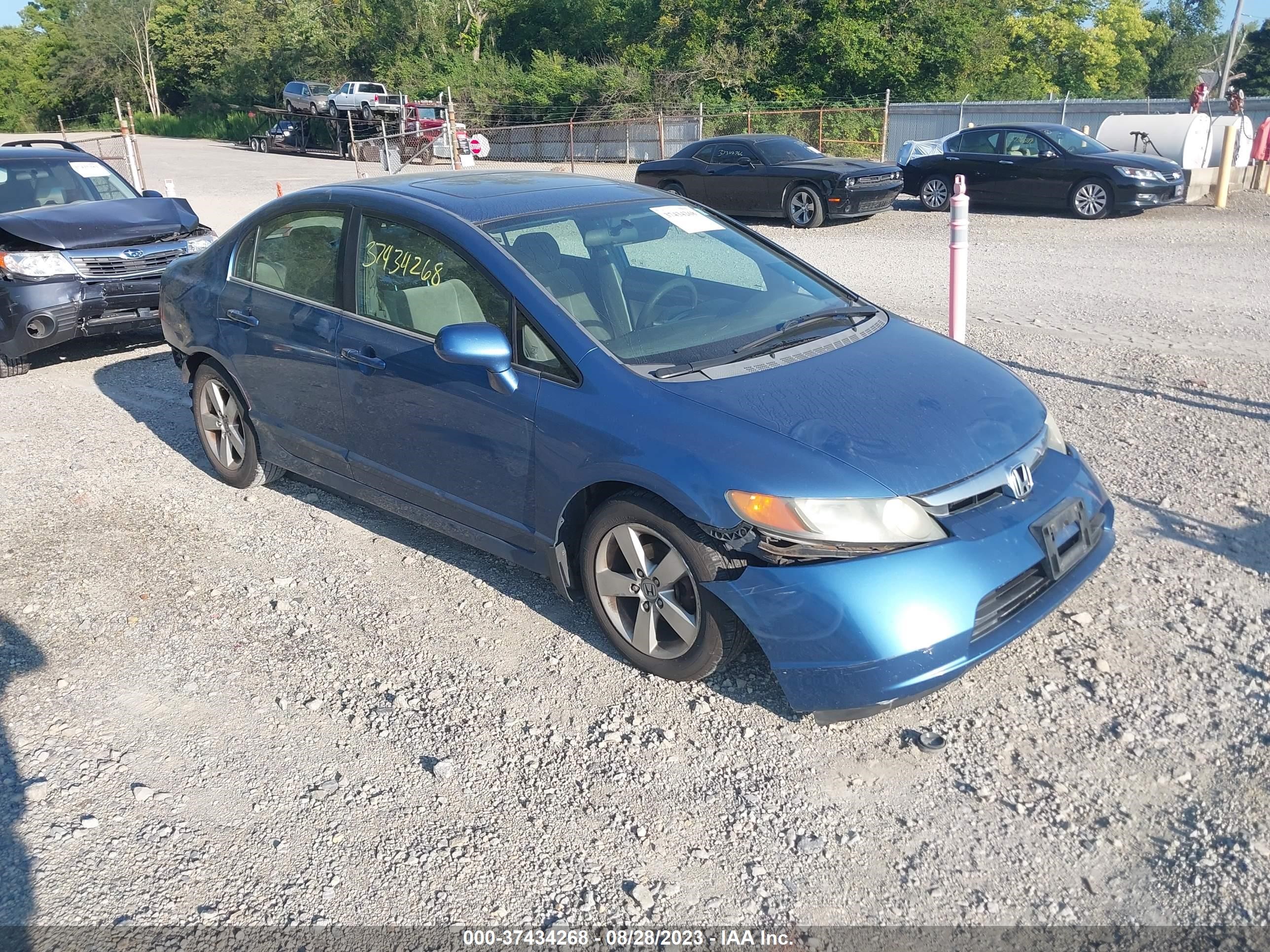 HONDA CIVIC 2007 1hgfa16807l037358