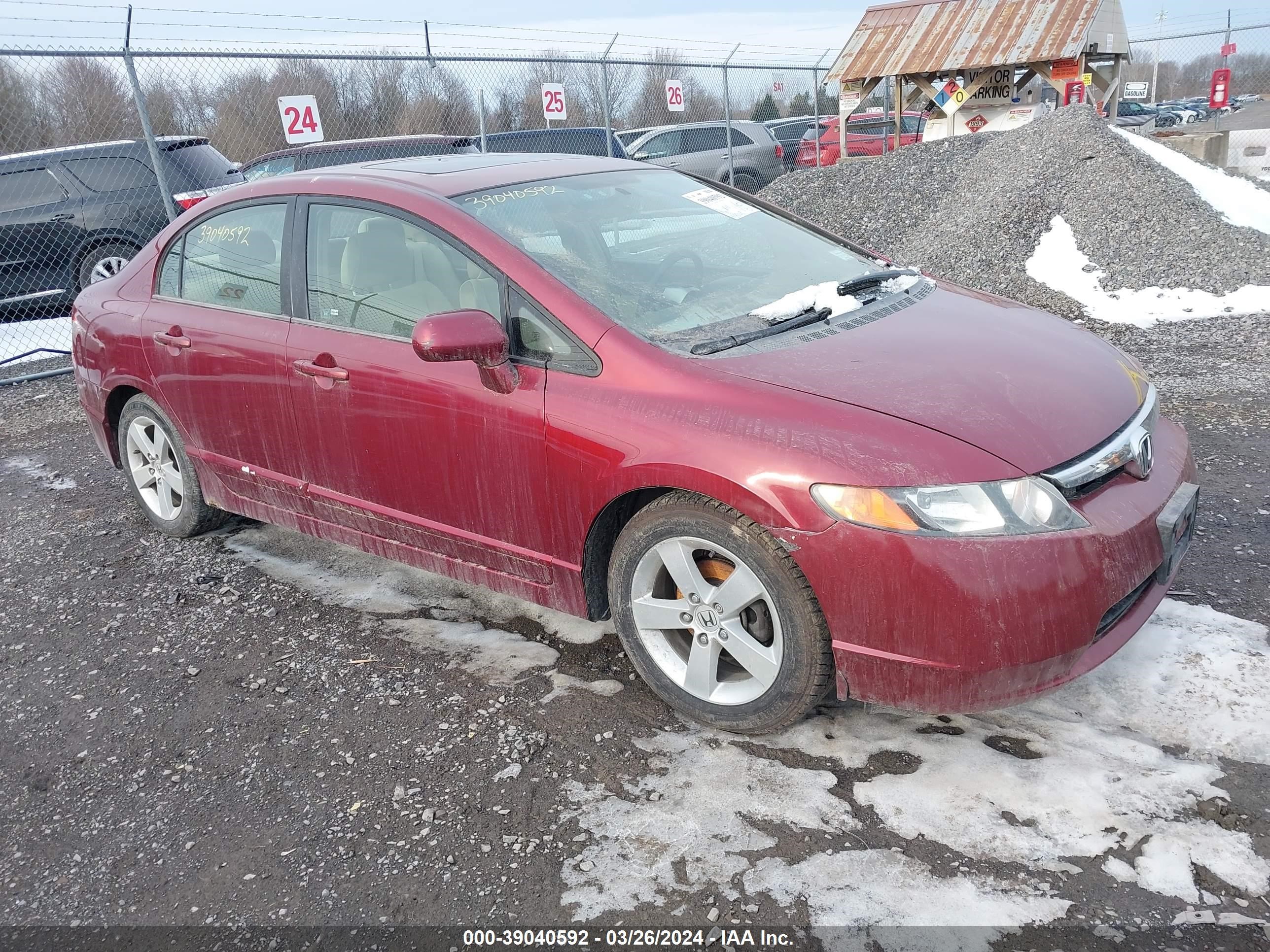 HONDA CIVIC 2007 1hgfa16807l037800