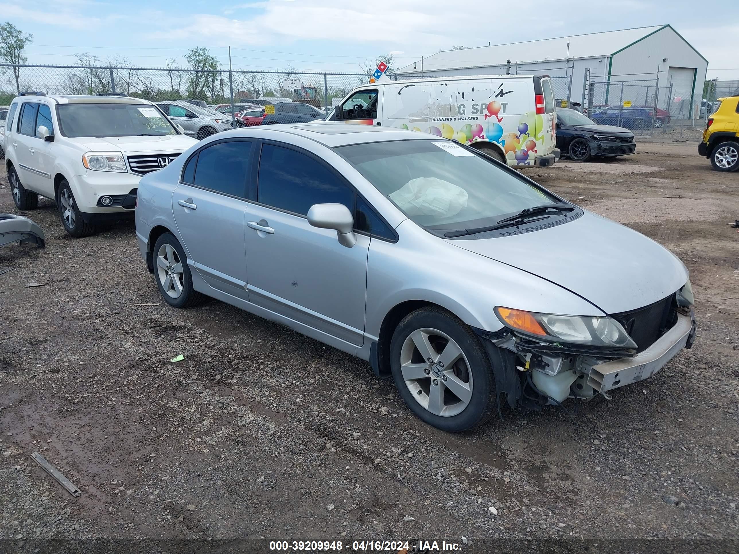 HONDA CIVIC 2007 1hgfa16807l038929