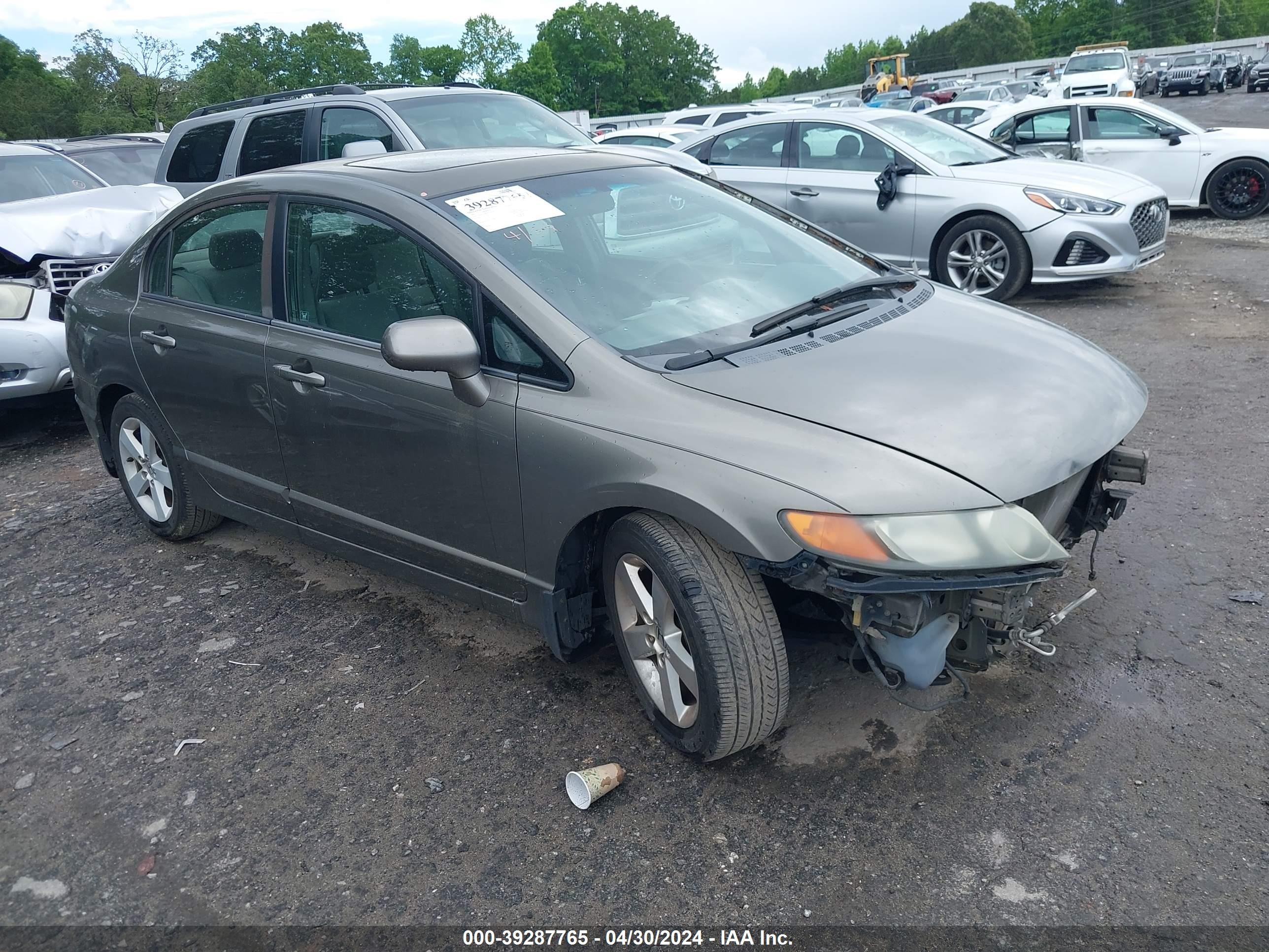 HONDA CIVIC 2007 1hgfa16807l058128