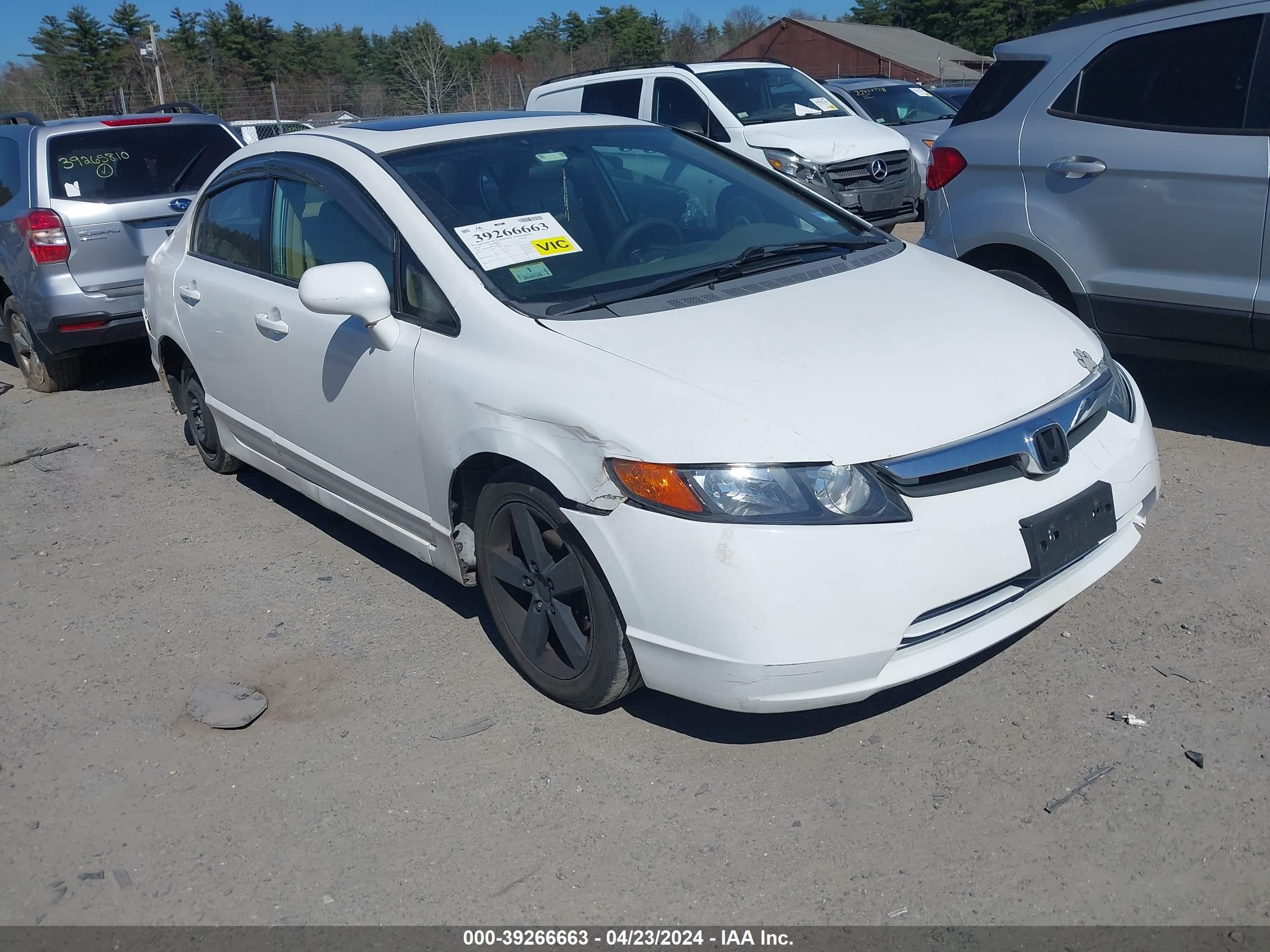 HONDA CIVIC 2007 1hgfa16807l072711