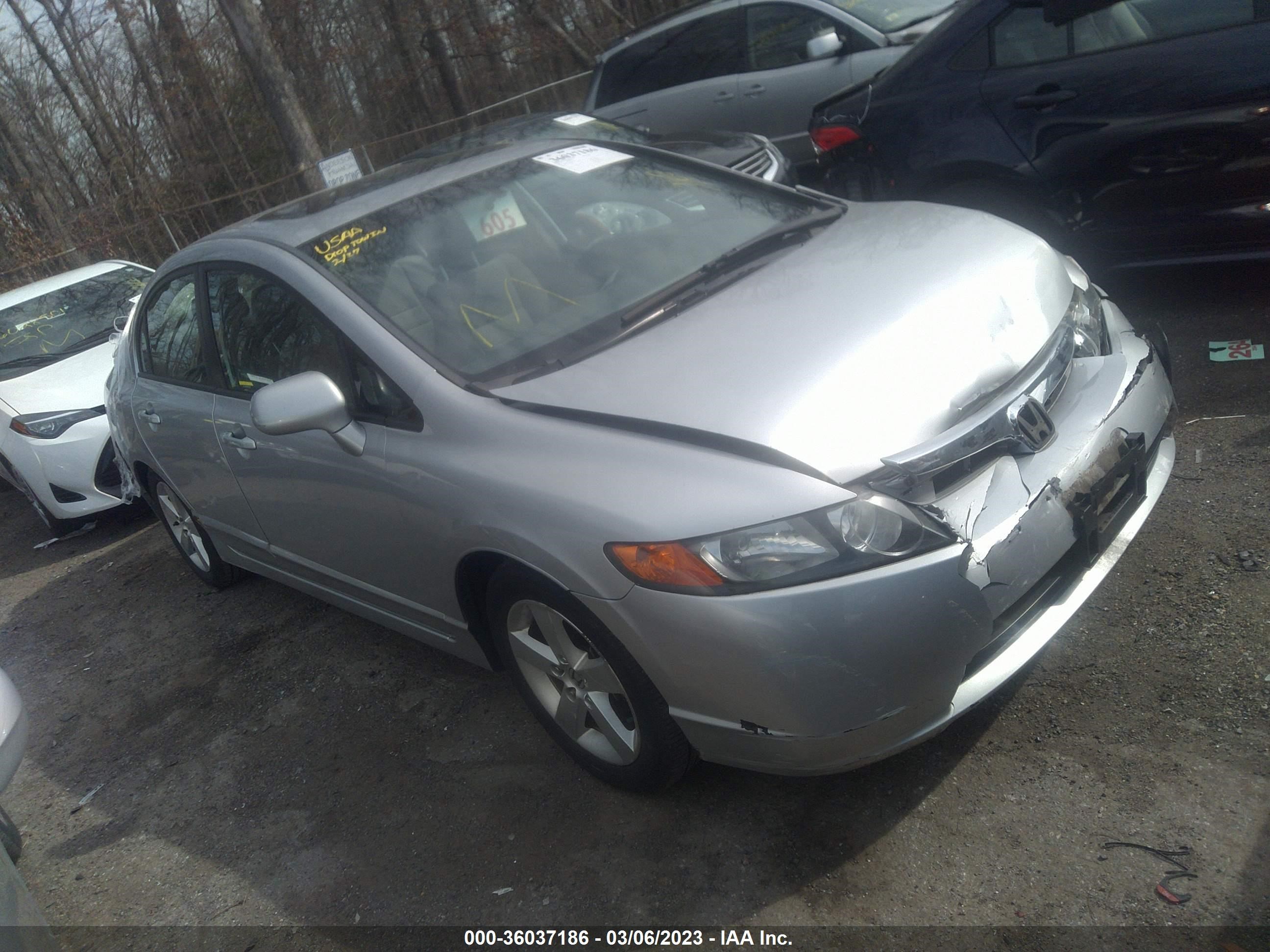 HONDA CIVIC 2007 1hgfa16807l108669