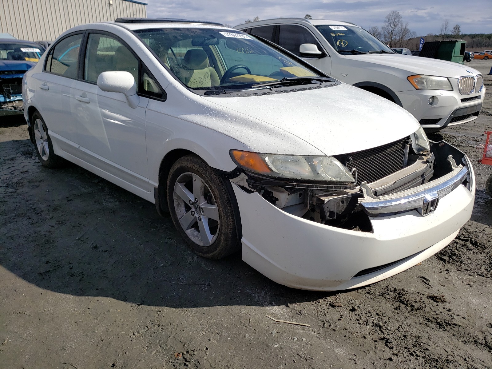 HONDA CIVIC EX 2007 1hgfa16807l114553