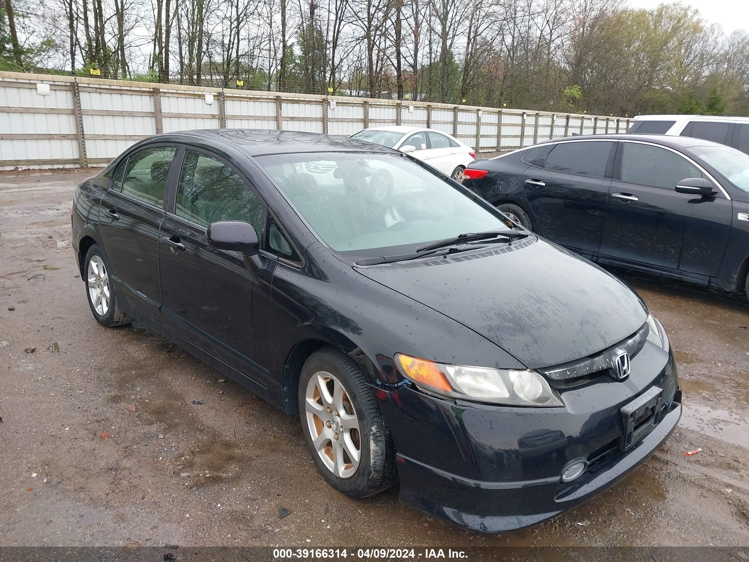 HONDA CIVIC 2008 1hgfa16808l093530