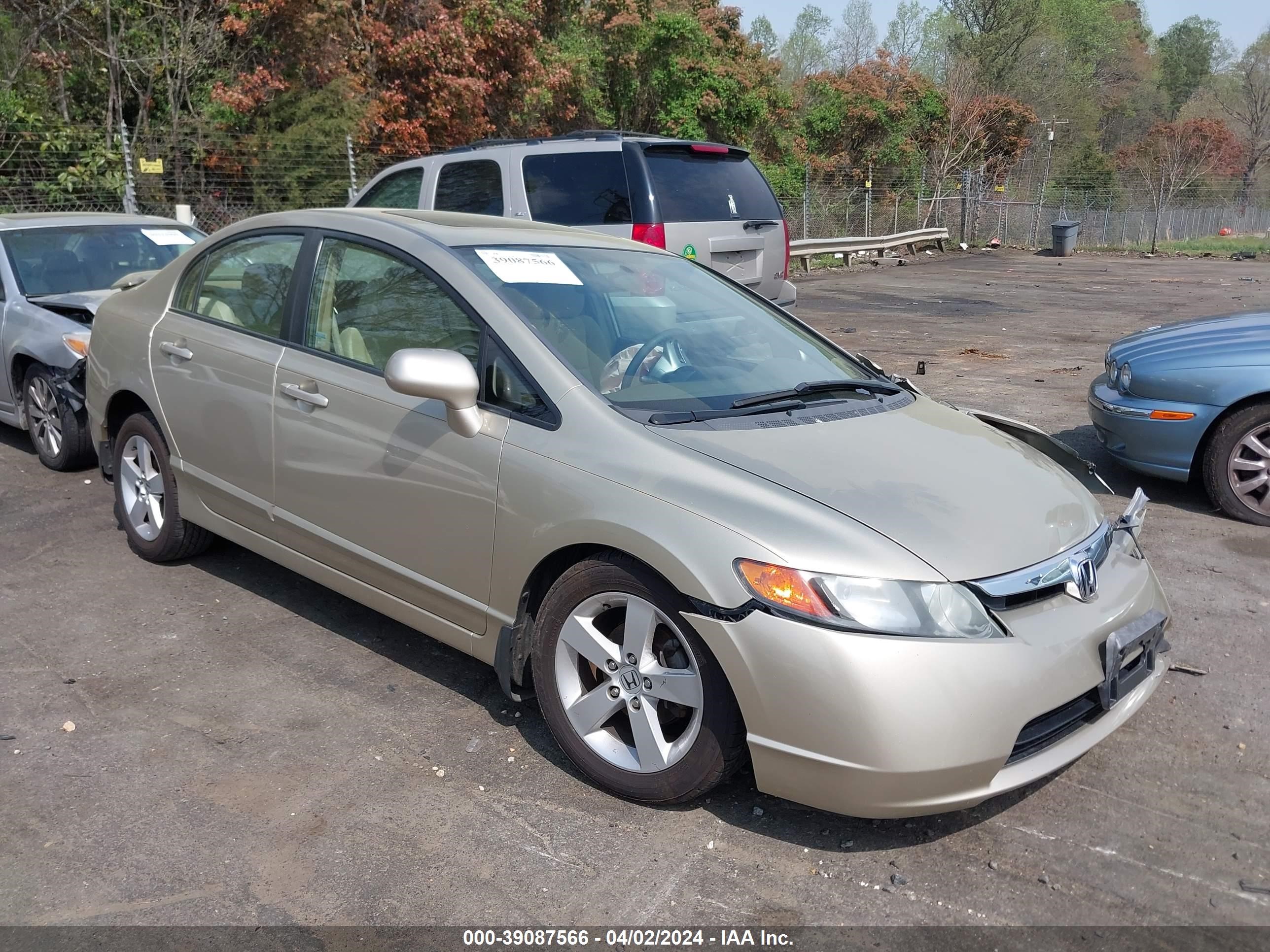 HONDA CIVIC 2007 1hgfa16817l053780