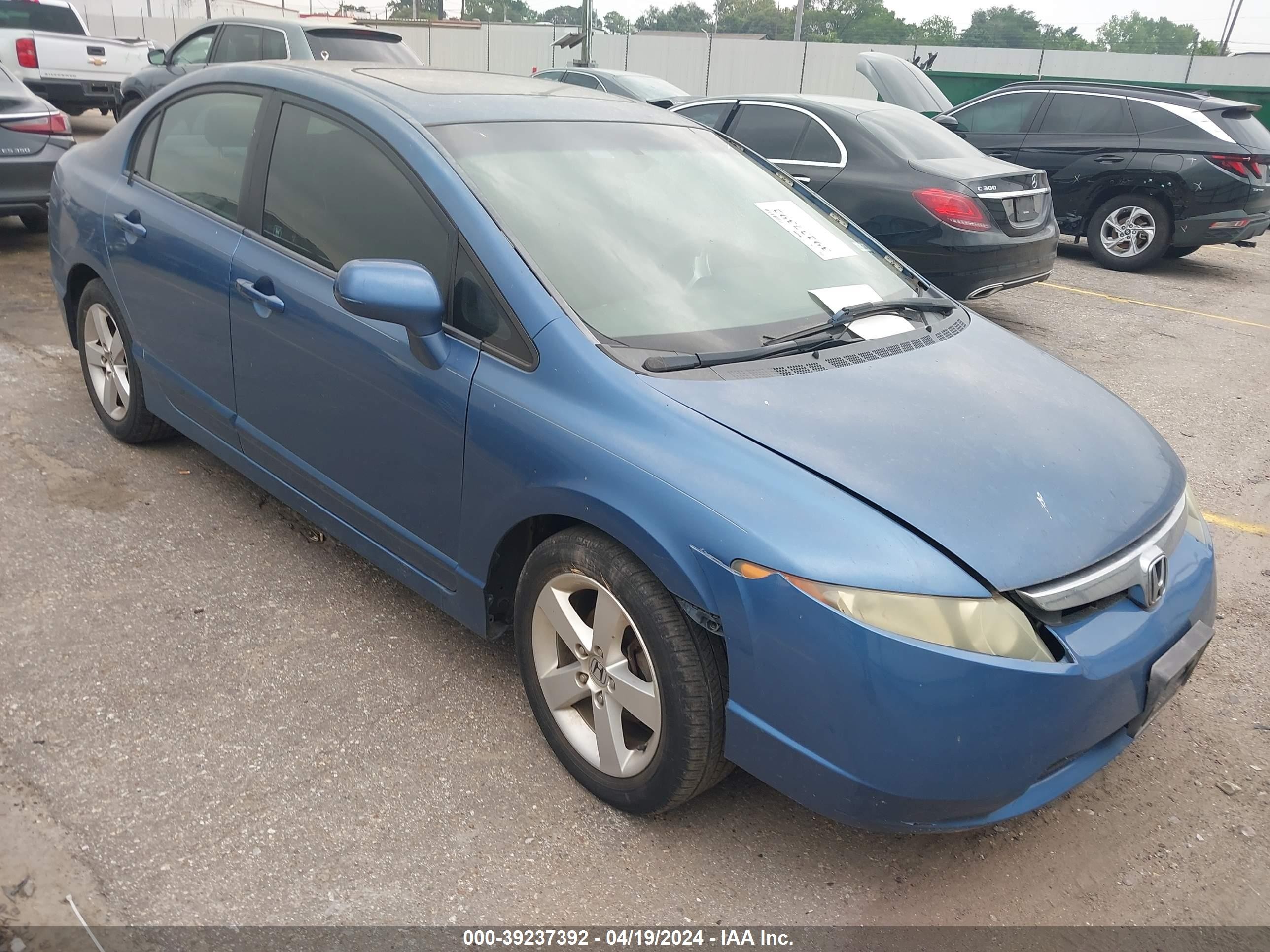 HONDA CIVIC 2007 1hgfa16817l067906