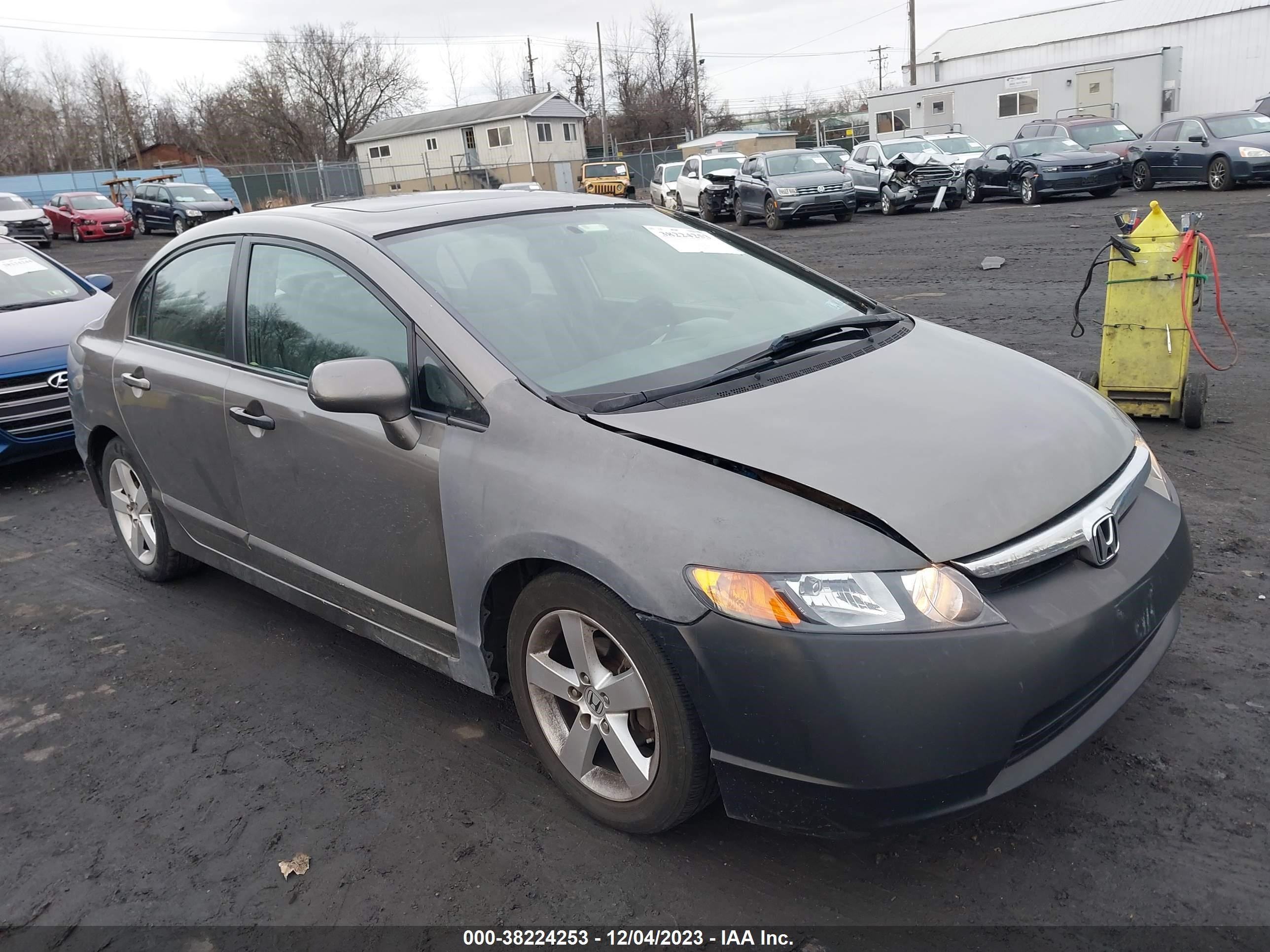 HONDA CIVIC 2007 1hgfa16817l072166