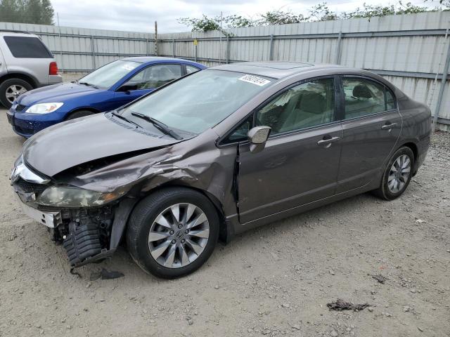 HONDA CIVIC EX 2009 1hgfa16819l021267