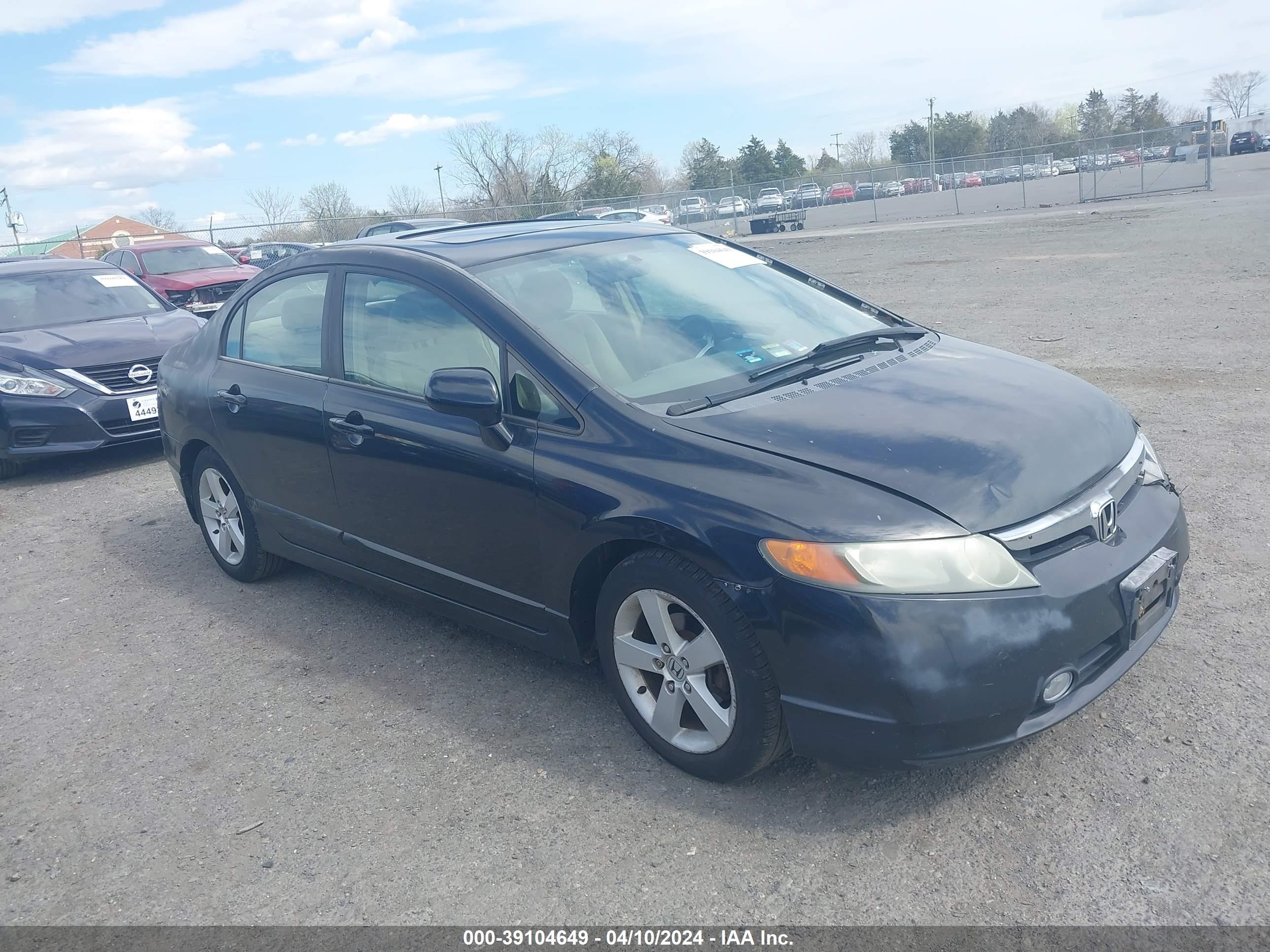 HONDA CIVIC 2006 1hgfa16826l019314