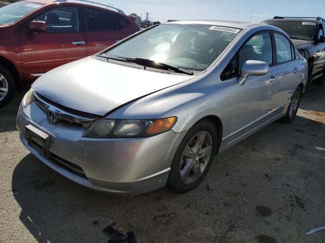 HONDA CIVIC EX 2007 1hgfa16827l074122