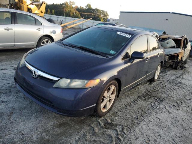 HONDA CIVIC EX 2007 1hgfa16827l107409