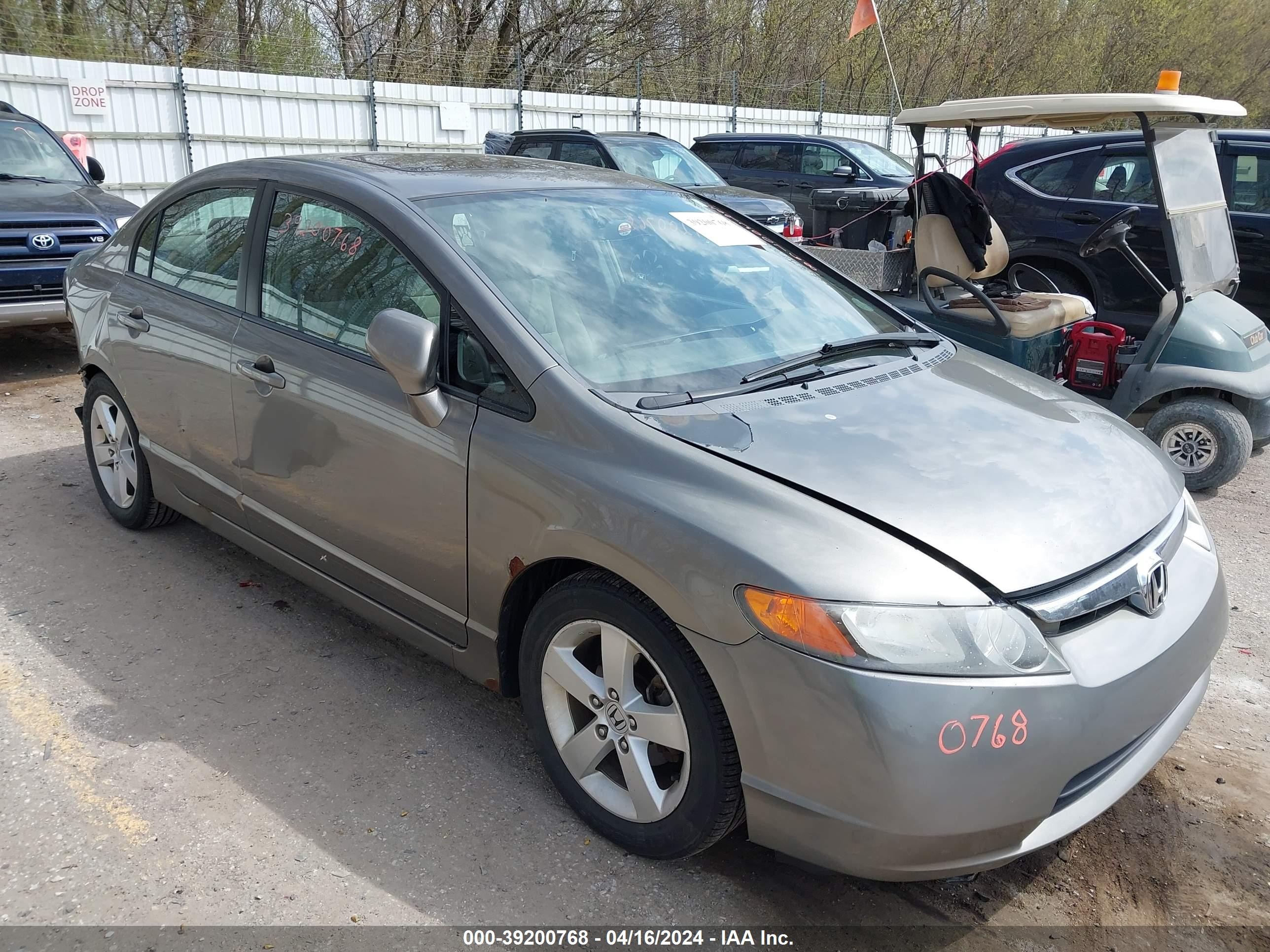 HONDA CIVIC 2007 1hgfa16827l118653