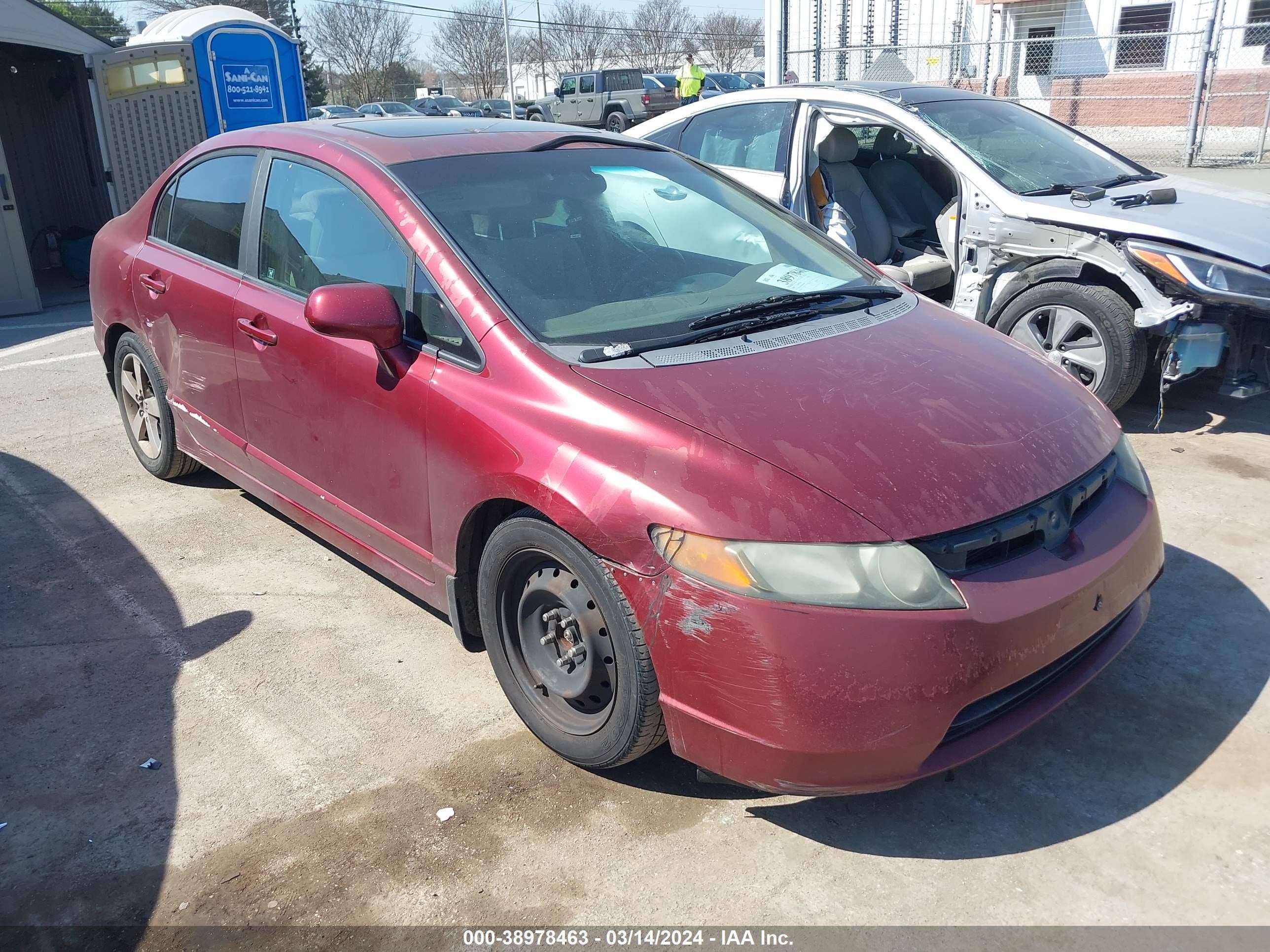 HONDA CIVIC 2008 1hgfa16828l042546