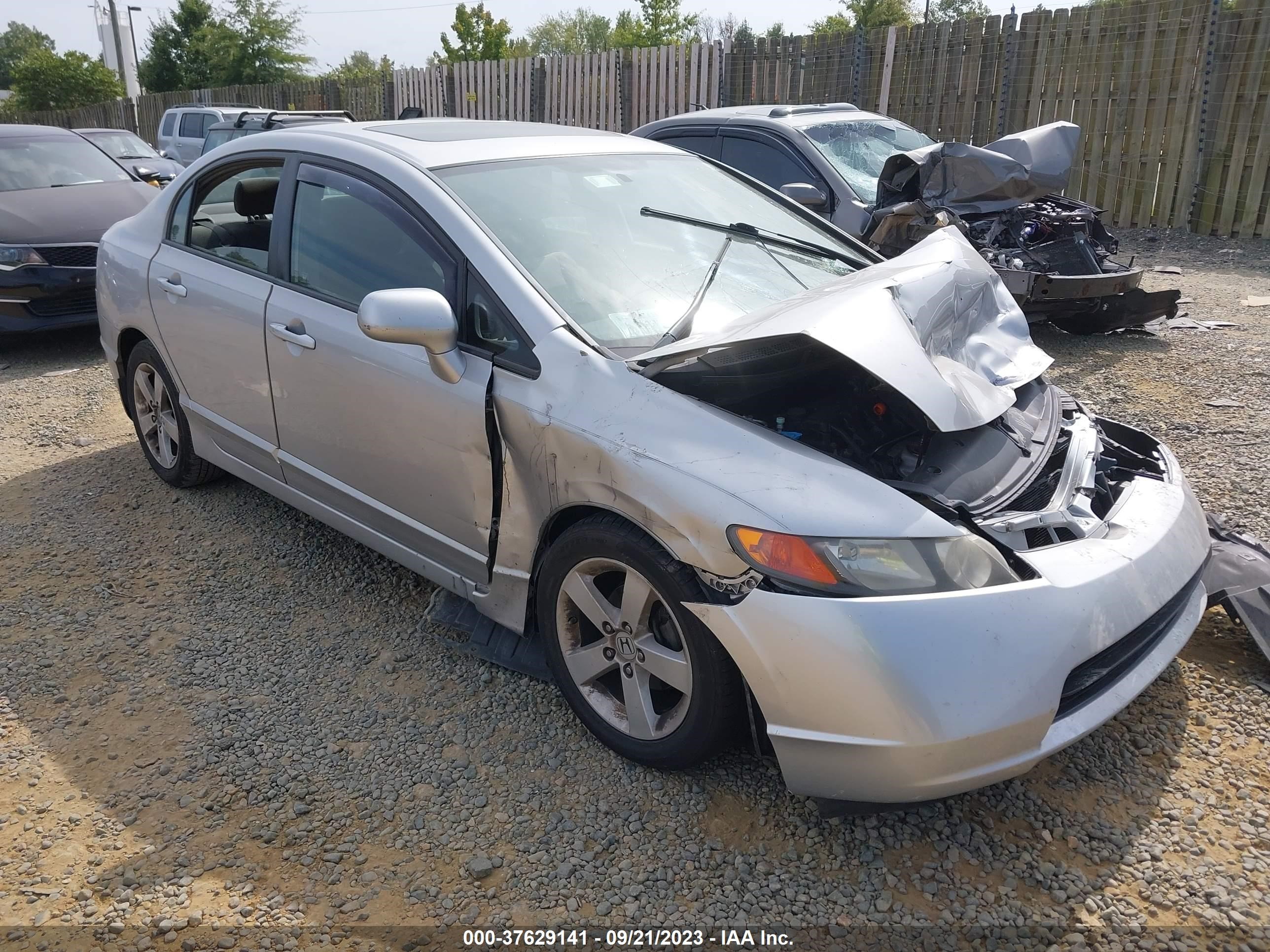 HONDA CIVIC 2008 1hgfa16828l067785