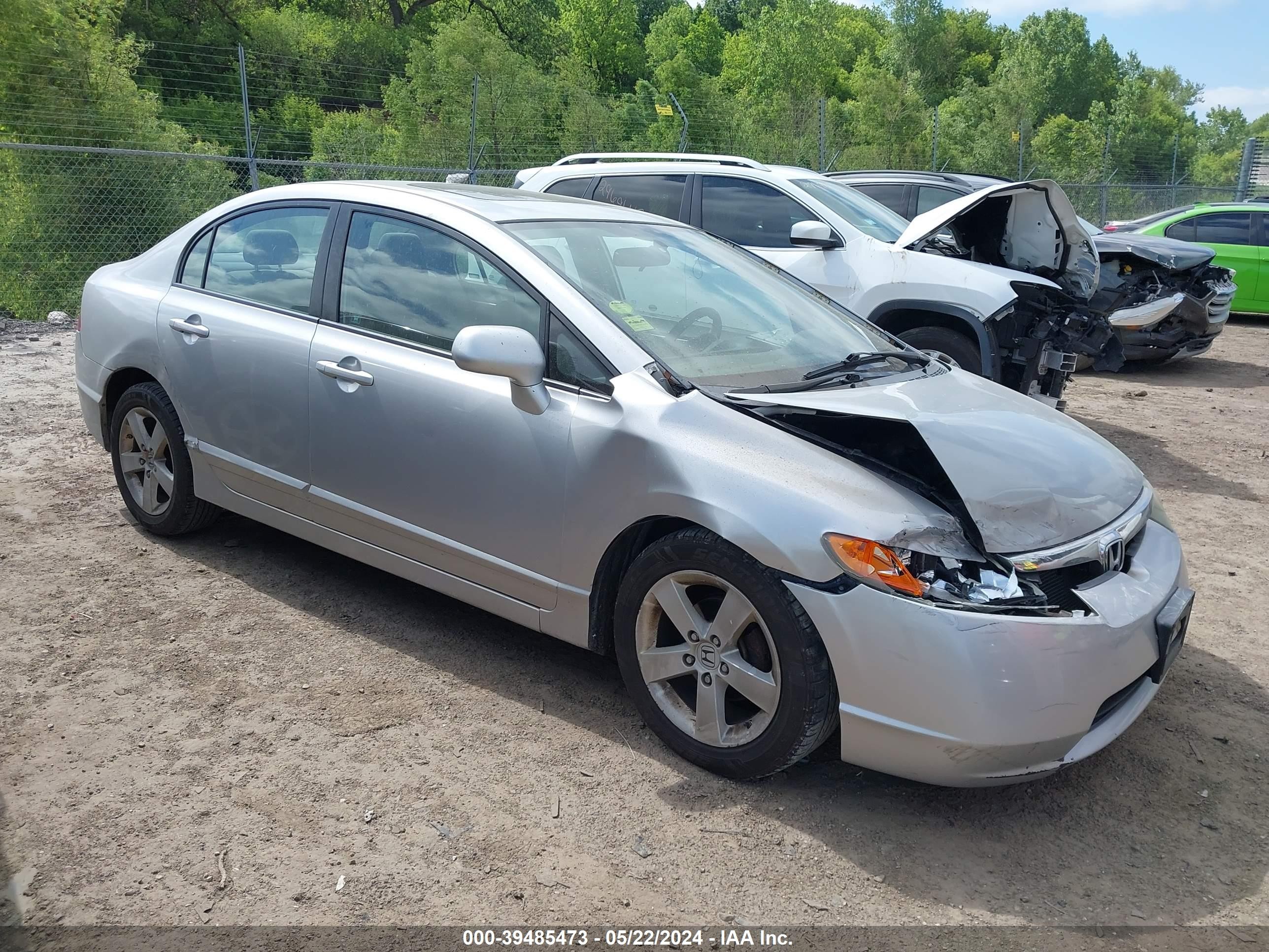 HONDA CIVIC 2008 1hgfa16828l085204