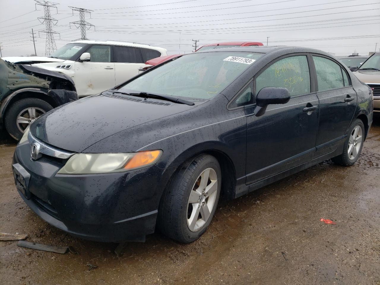 HONDA CIVIC 2008 1hgfa16828l100249