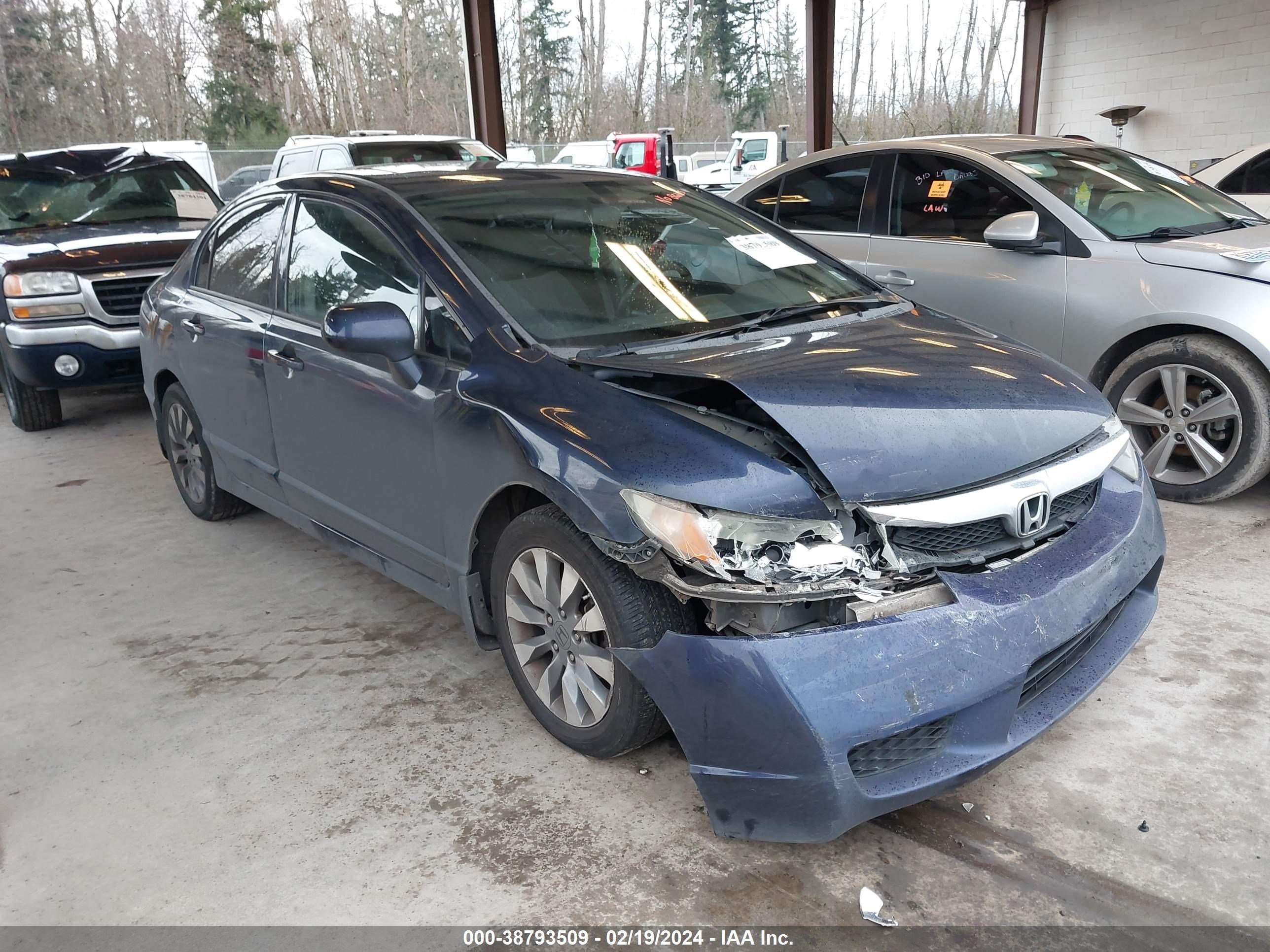 HONDA CIVIC 2009 1hgfa16829l003716