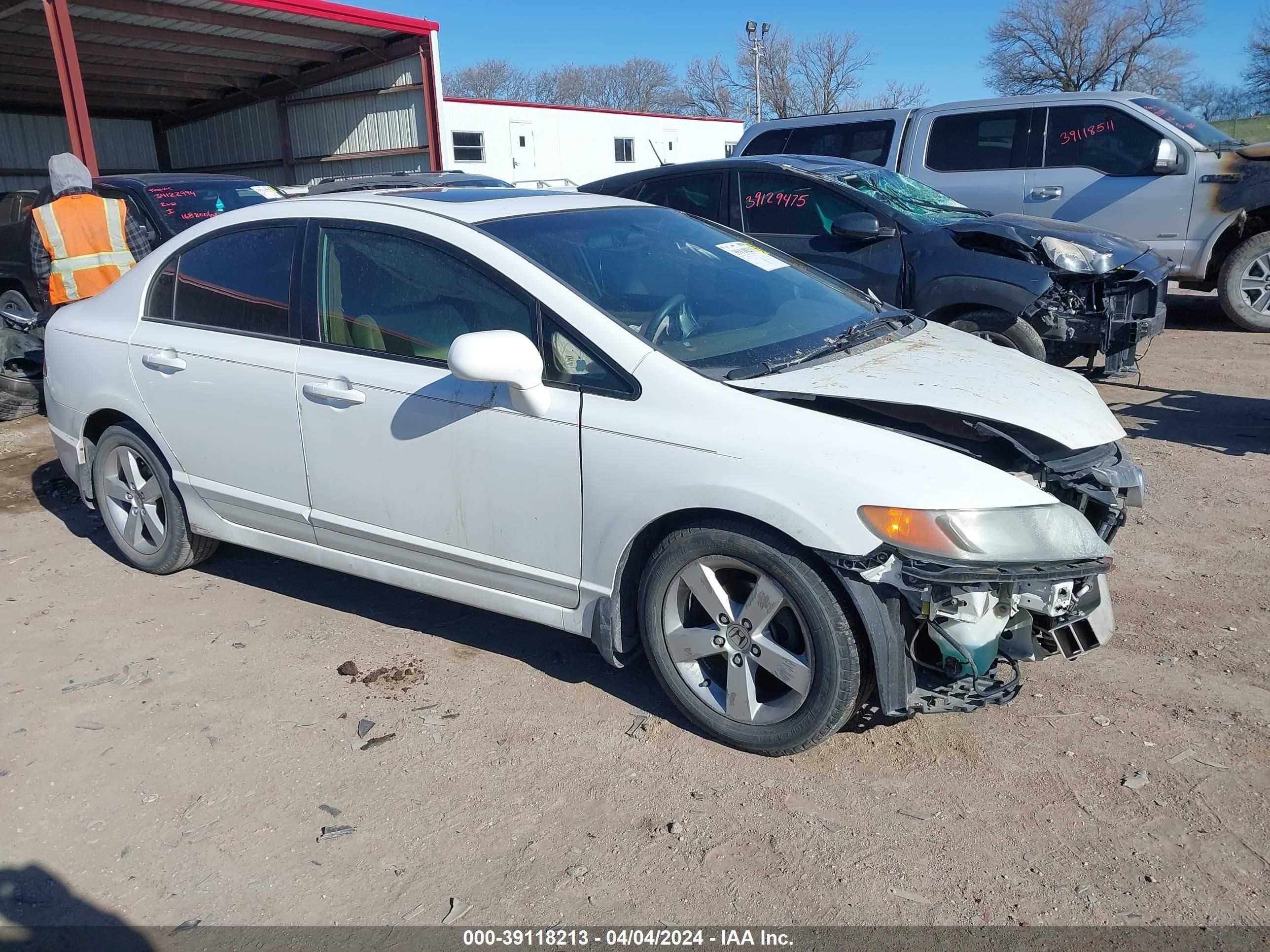 HONDA CIVIC 2007 1hgfa16837l038553