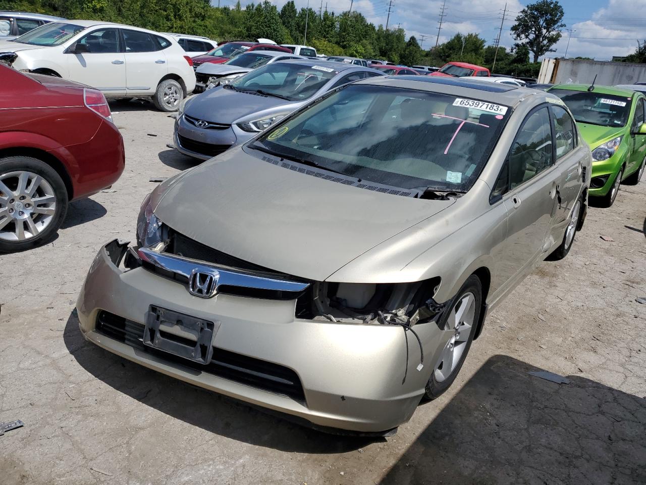 HONDA CIVIC 2007 1hgfa16837l062769