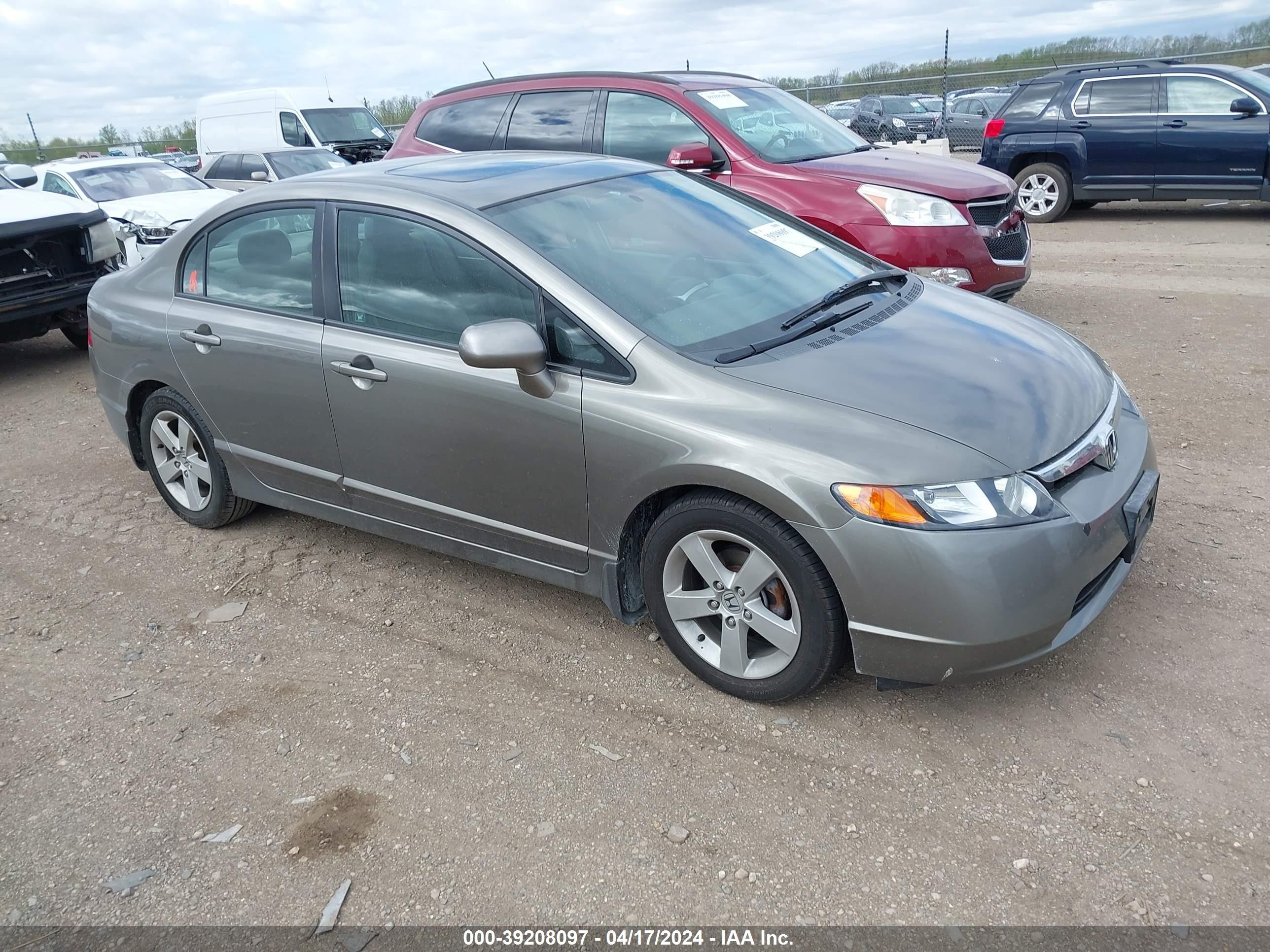 HONDA CIVIC 2007 1hgfa16837l075893