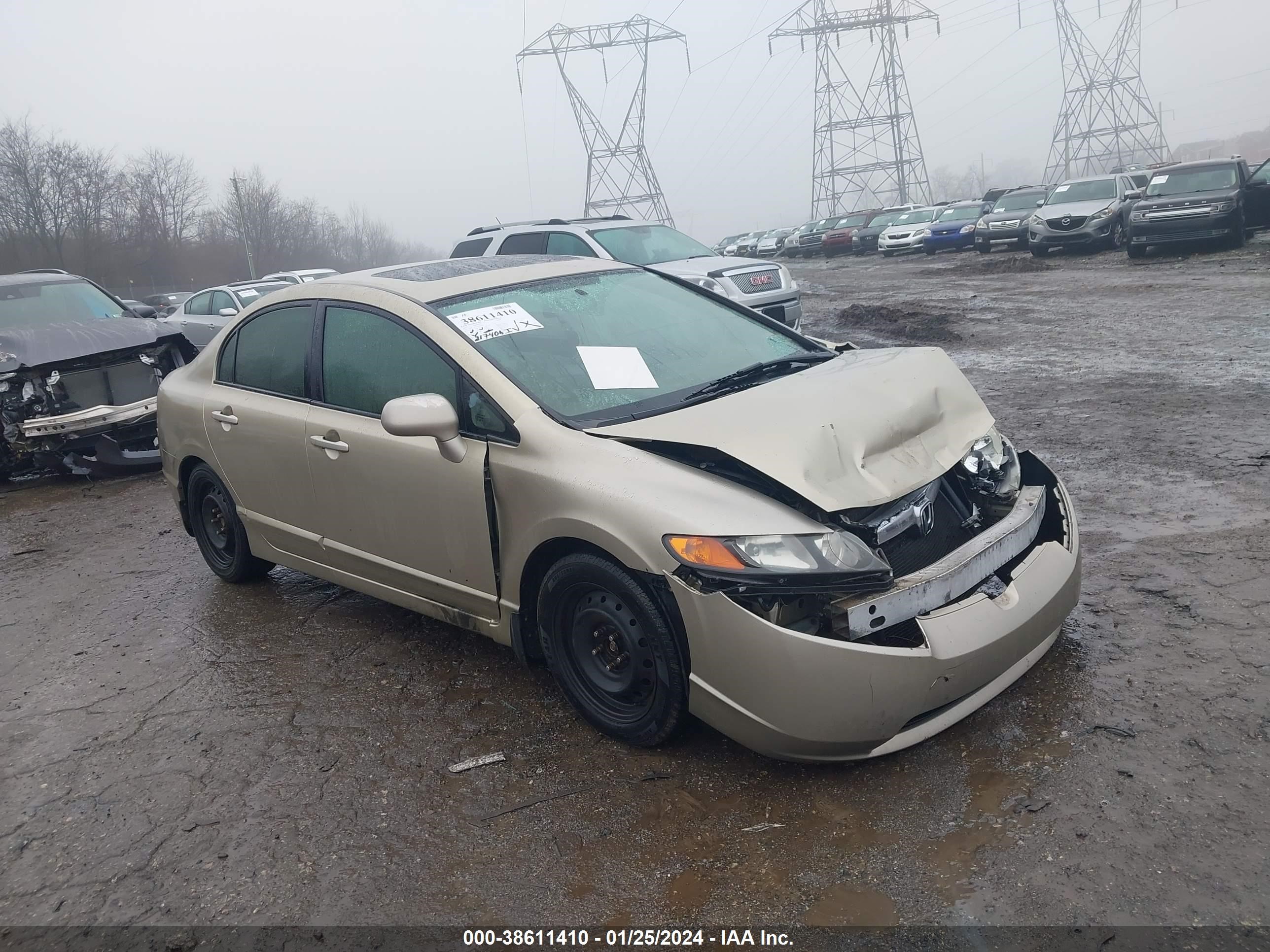 HONDA CIVIC 2007 1hgfa16837l127426