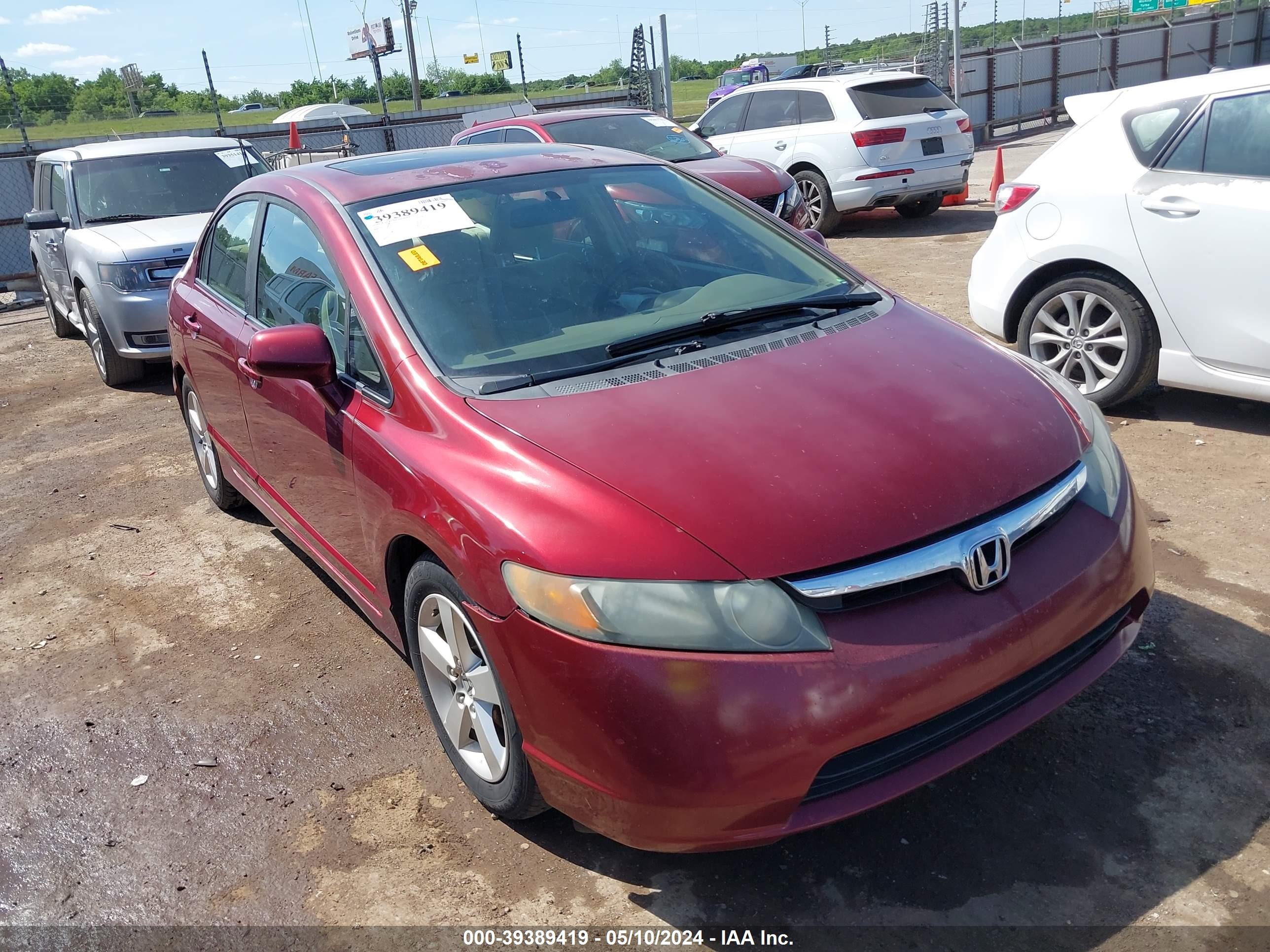 HONDA CIVIC 2008 1hgfa16838l053071