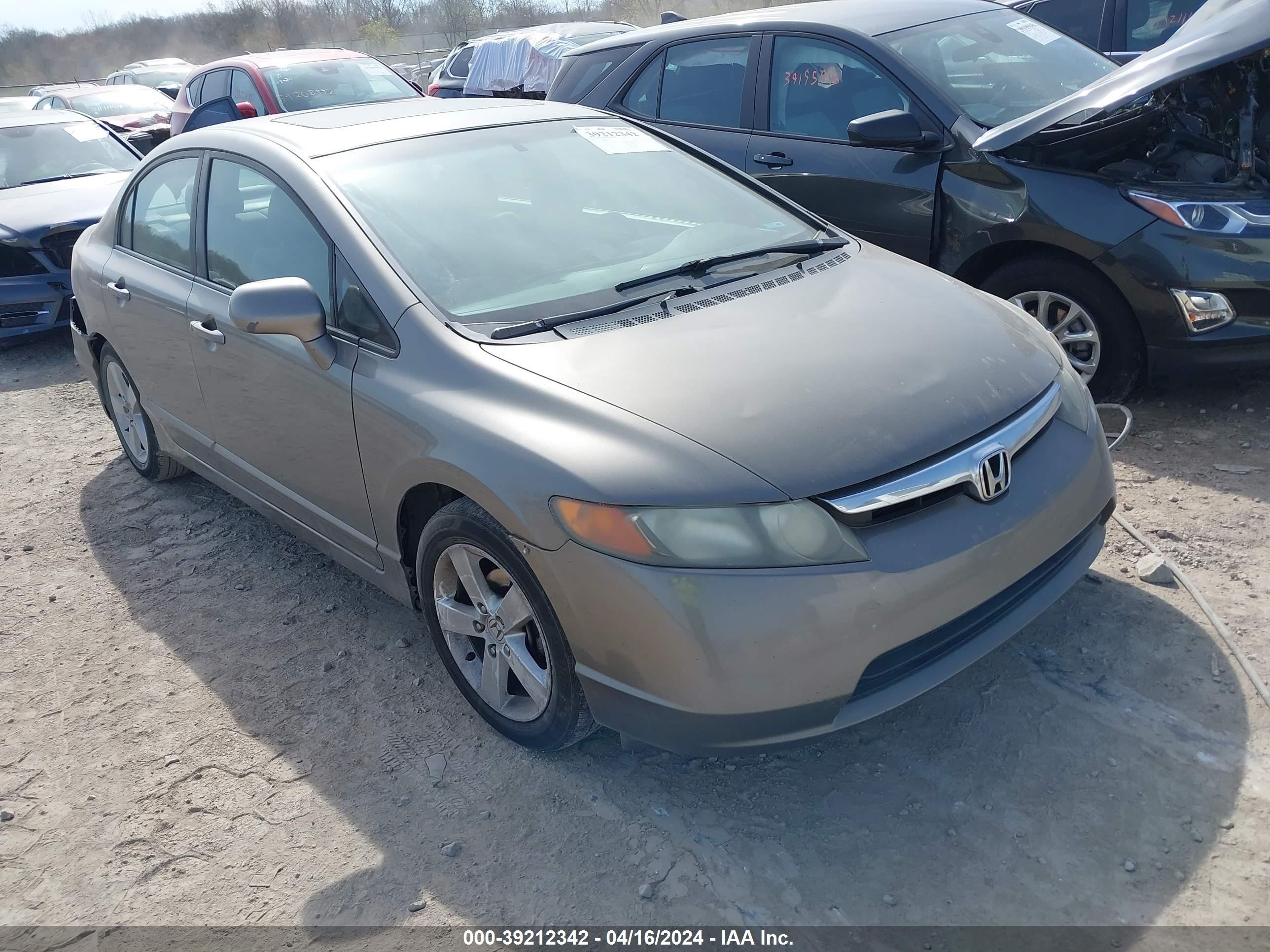 HONDA CIVIC 2008 1hgfa16838l062417