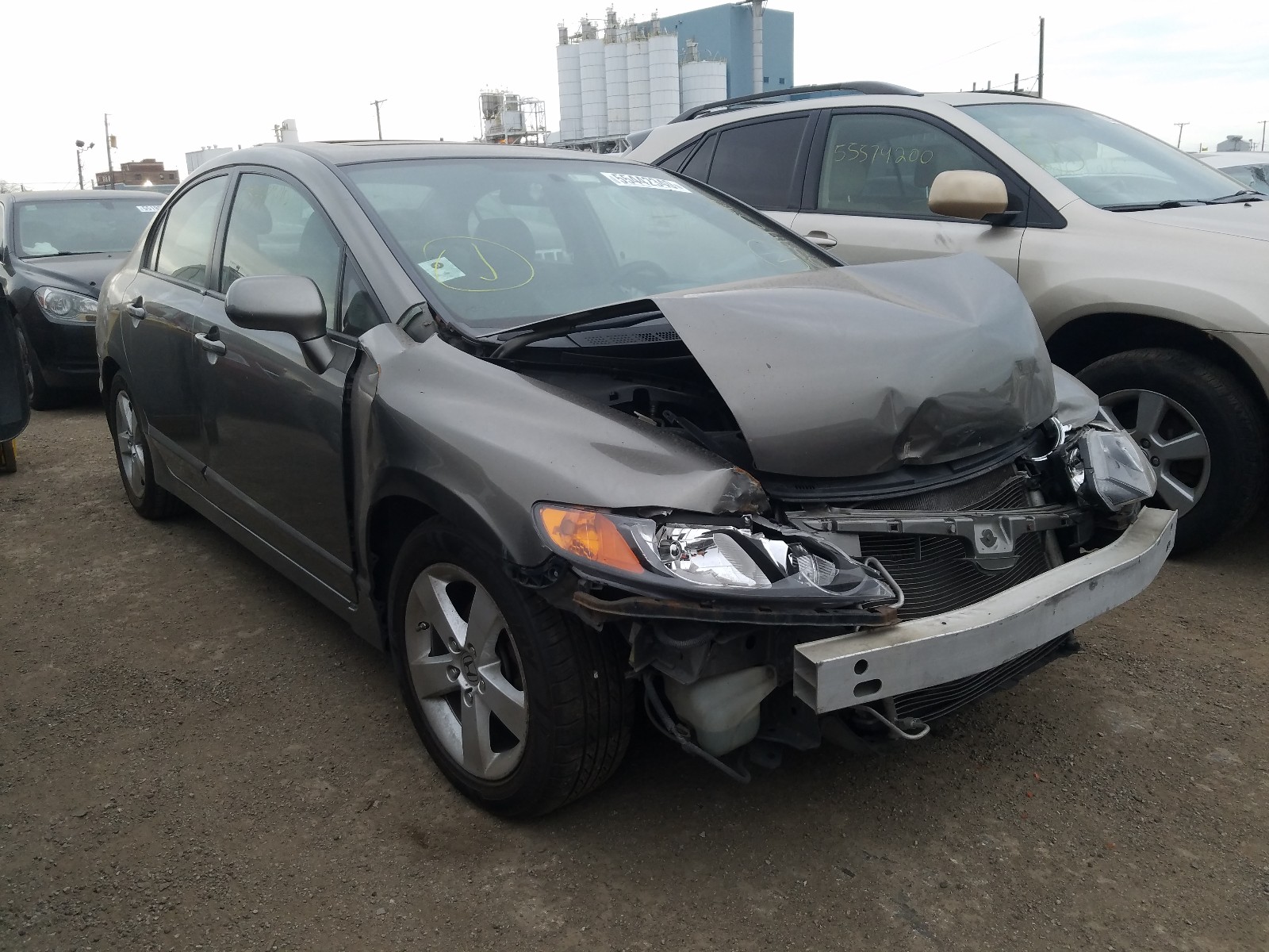 HONDA CIVIC EX 2008 1hgfa16838l106254