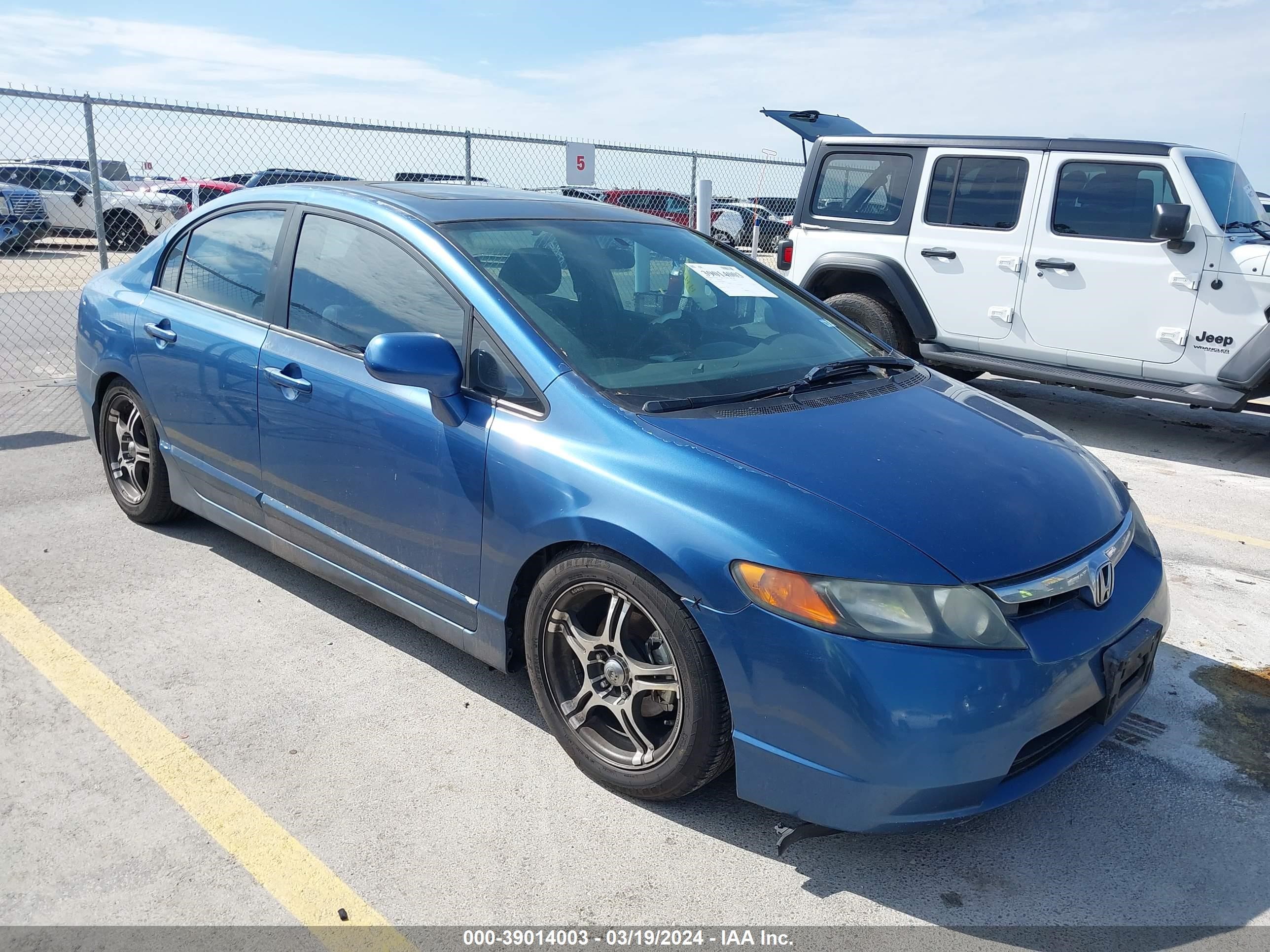 HONDA CIVIC 2007 1hgfa16847l020479