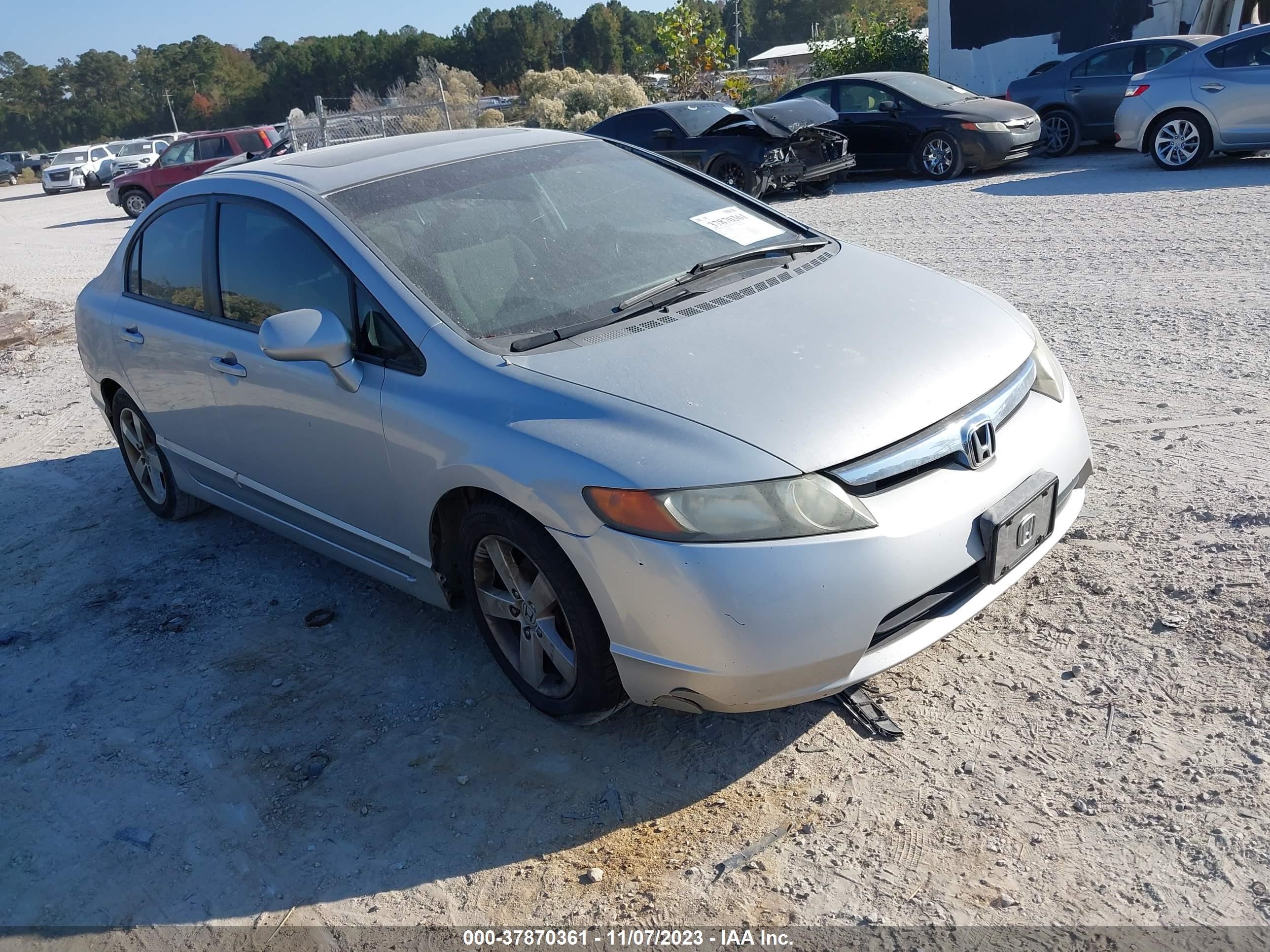 HONDA CIVIC 2007 1hgfa16847l045799