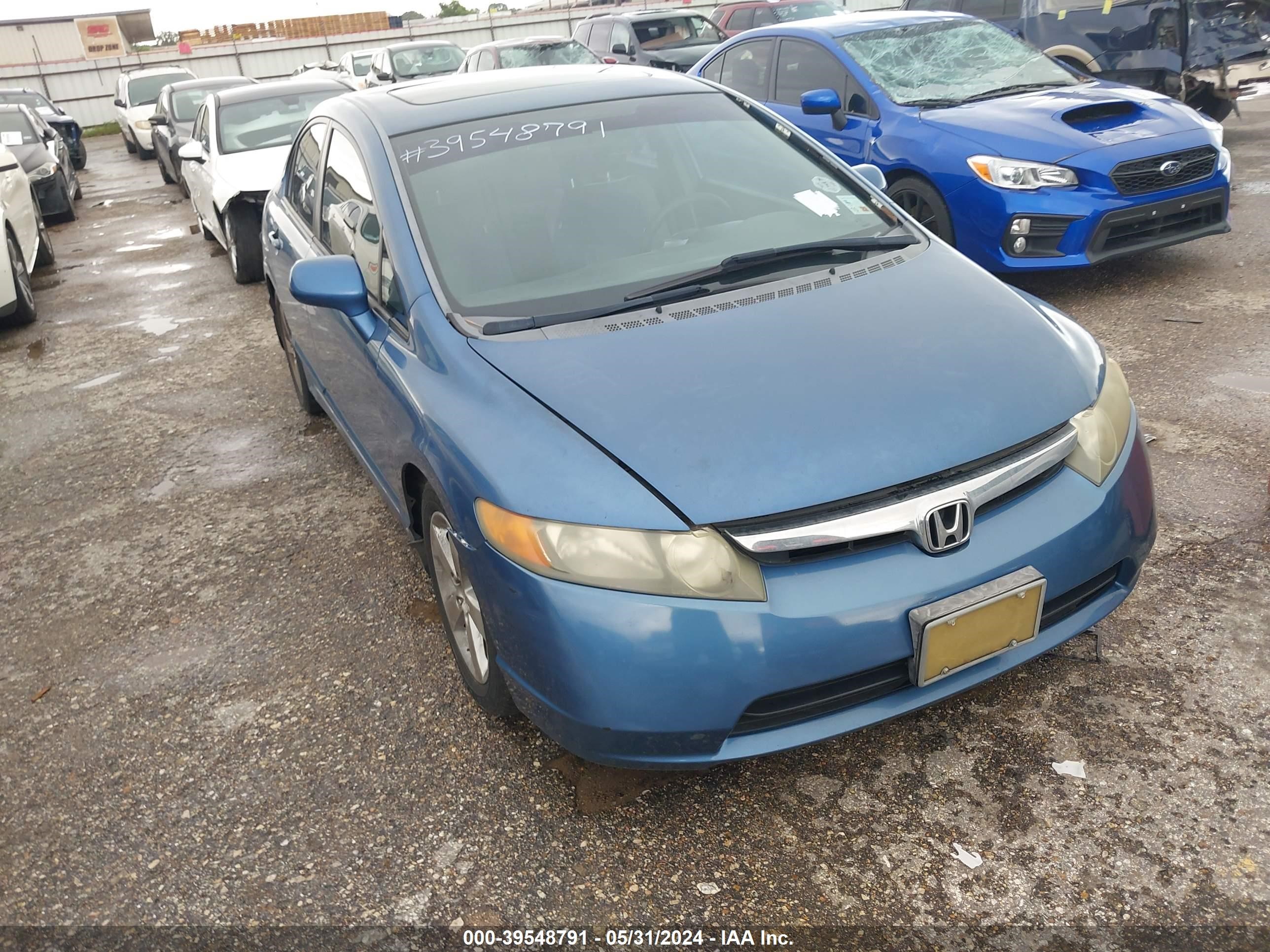 HONDA CIVIC 2007 1hgfa16847l047617