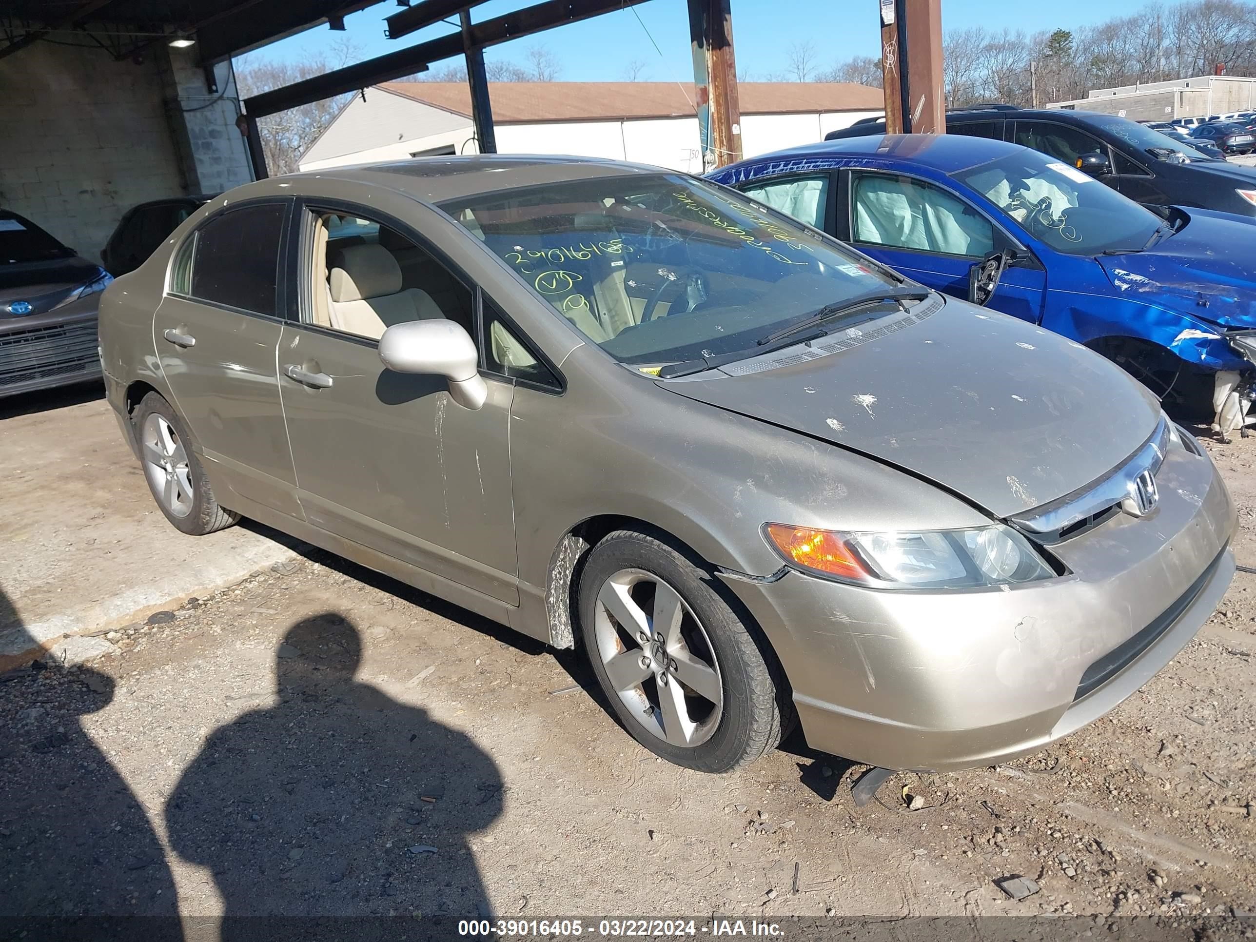 HONDA CIVIC 2007 1hgfa16847l065406