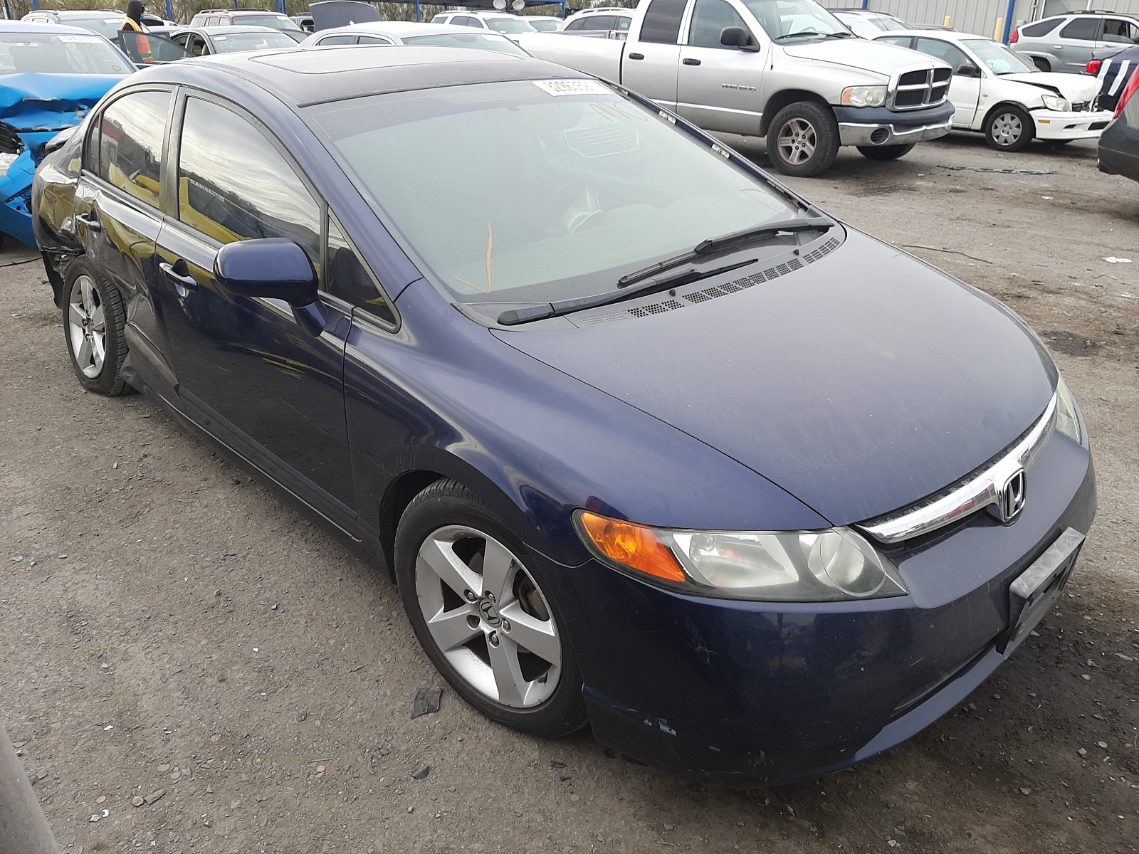 HONDA CIVIC EX 2007 1hgfa16847l073098